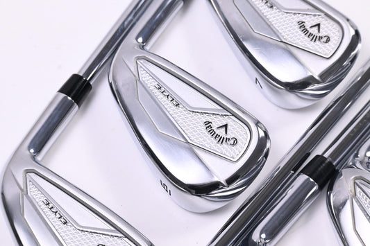 Callaway Elyte Irons / 5-PW+AW / Stiff Flex True Temper Vector 90 Shafts