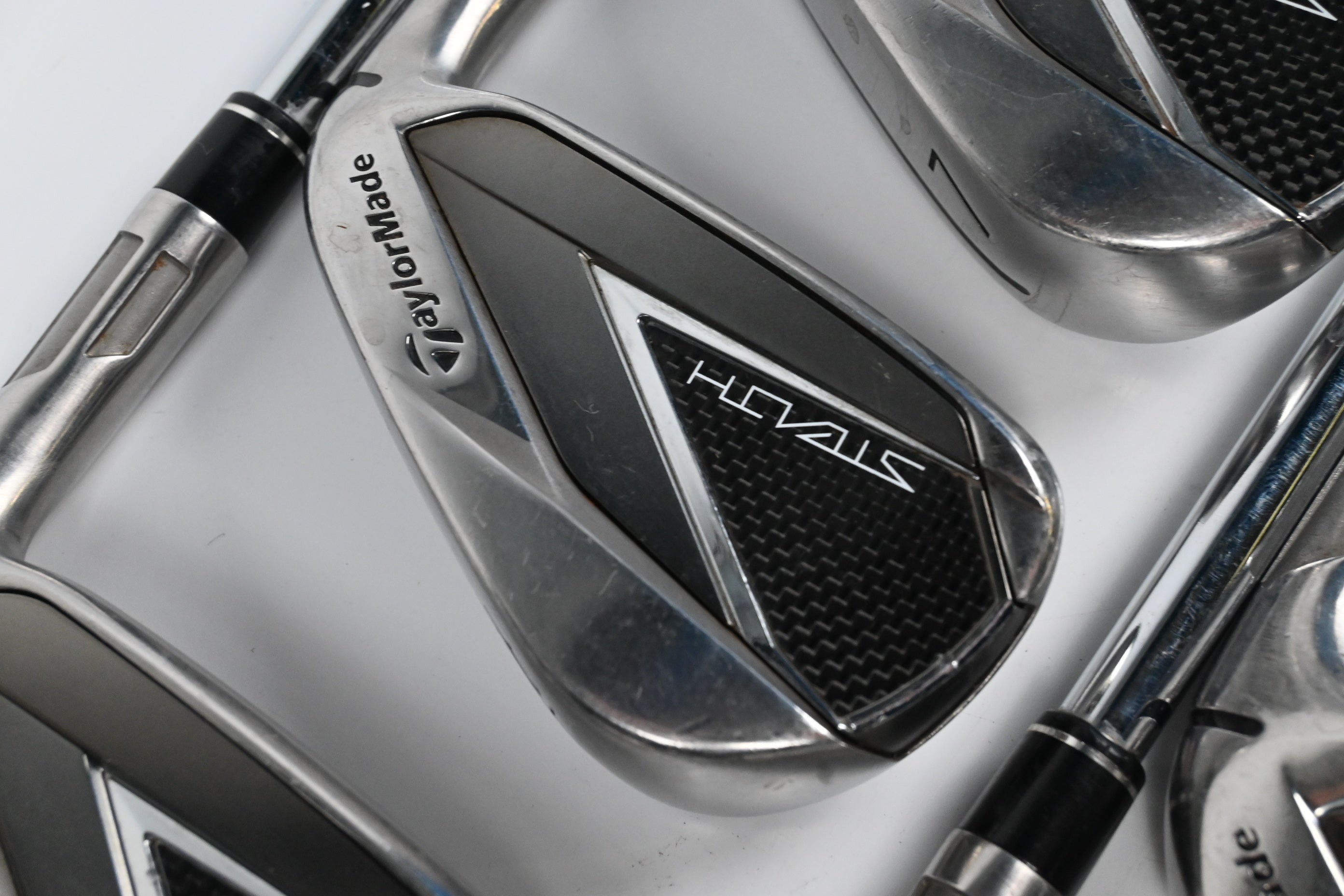 Taylormade Stealth Irons / 5-PW / Stiff Flex KBS MAX MT 85 Shafts