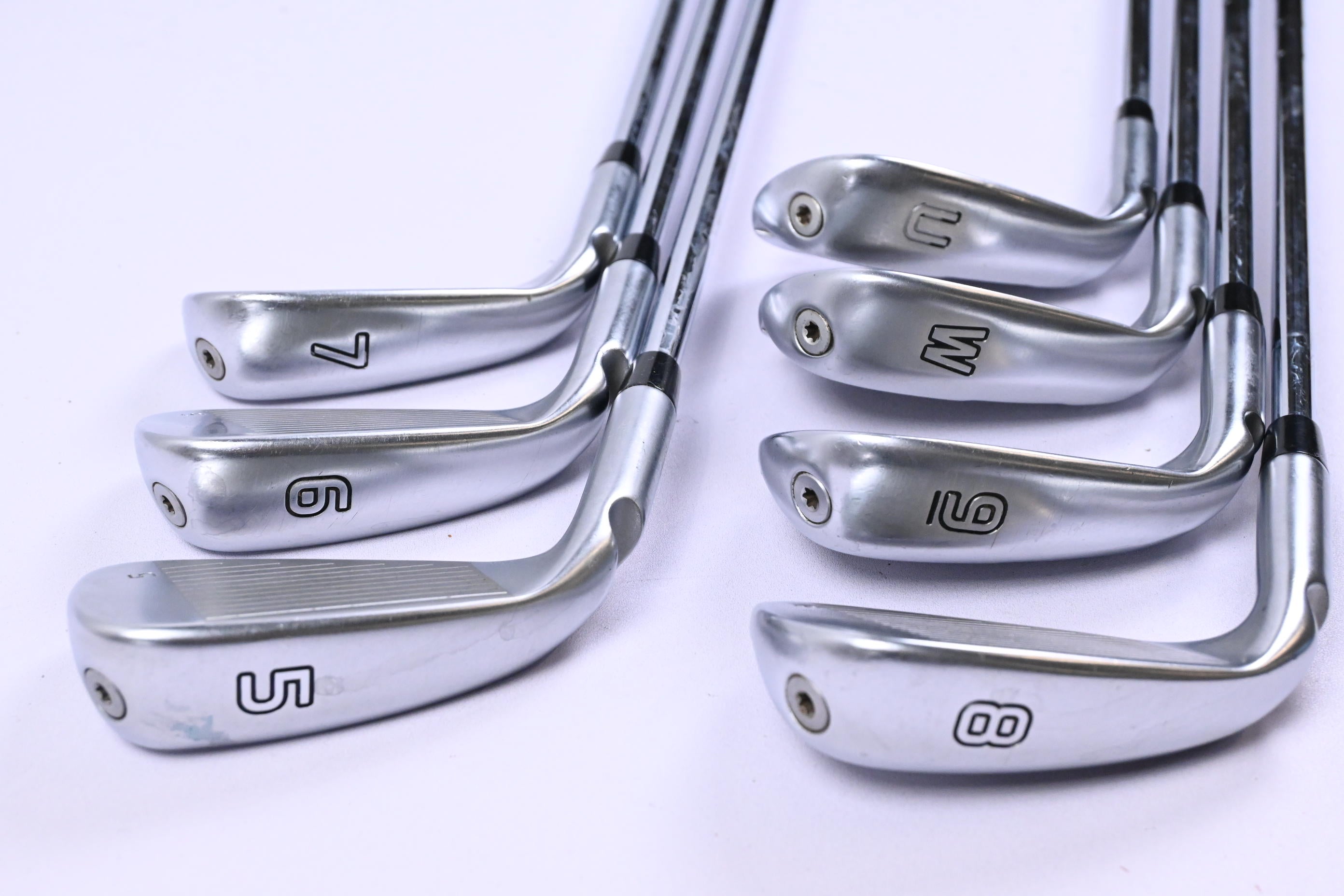 Ping G425 Irons / 5-PW+GW / Red Dot / Regular Flex Ping AWT 2.0 Shafts