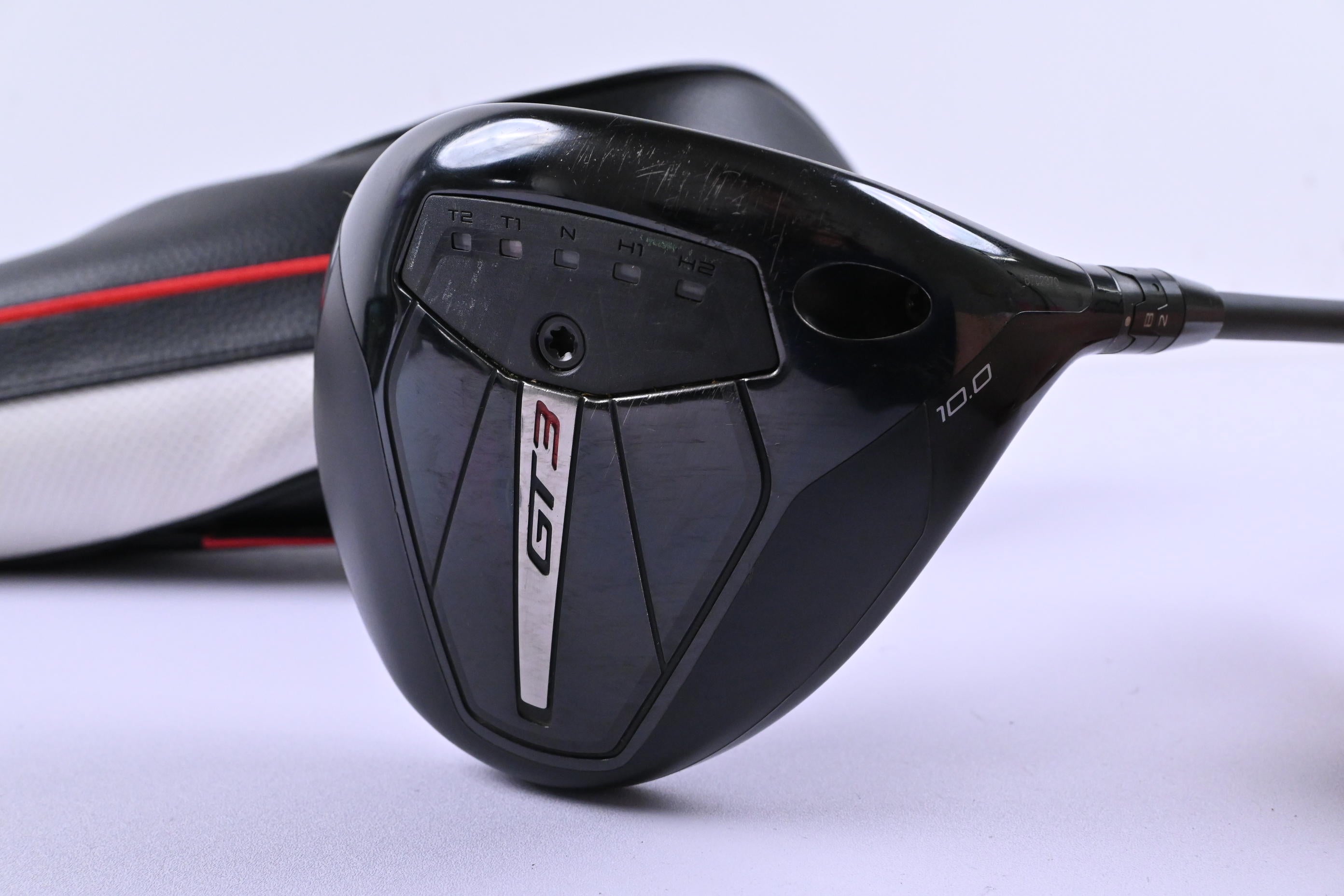Titleist GT3 Driver / 10 Degree / Stiff Flex HZRDUS Black Gen5 60 Shaft