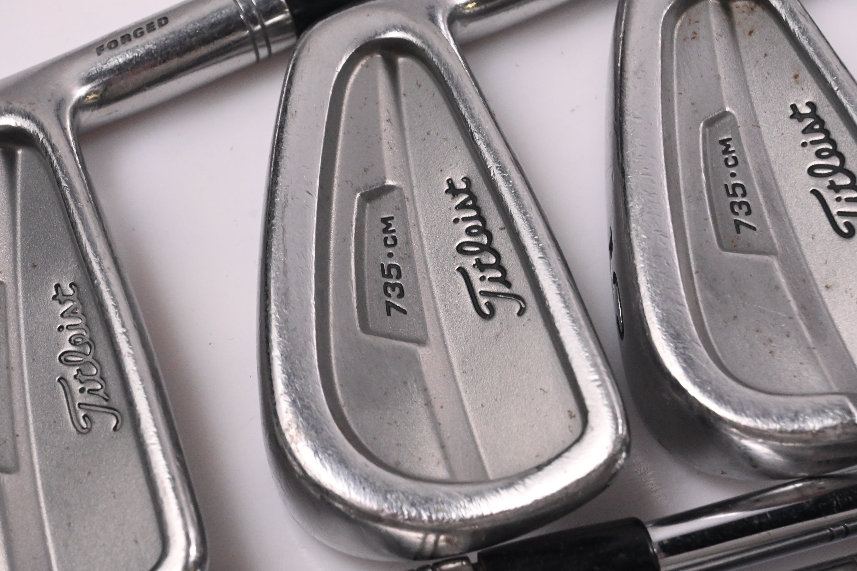 Titleist 735.CM Irons / 3-PW / Stiff Flex Dynamic Gold S300 Shafts
