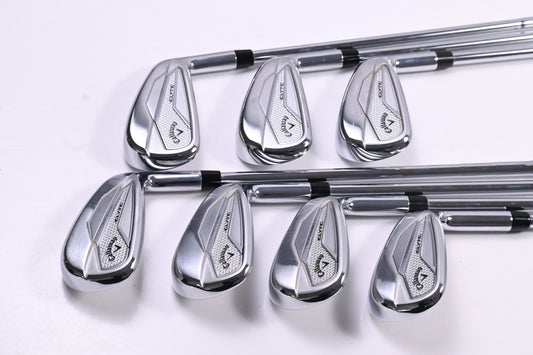 Callaway Elyte Irons / 5-PW+AW / Stiff Flex True Temper Vector 90 Shafts