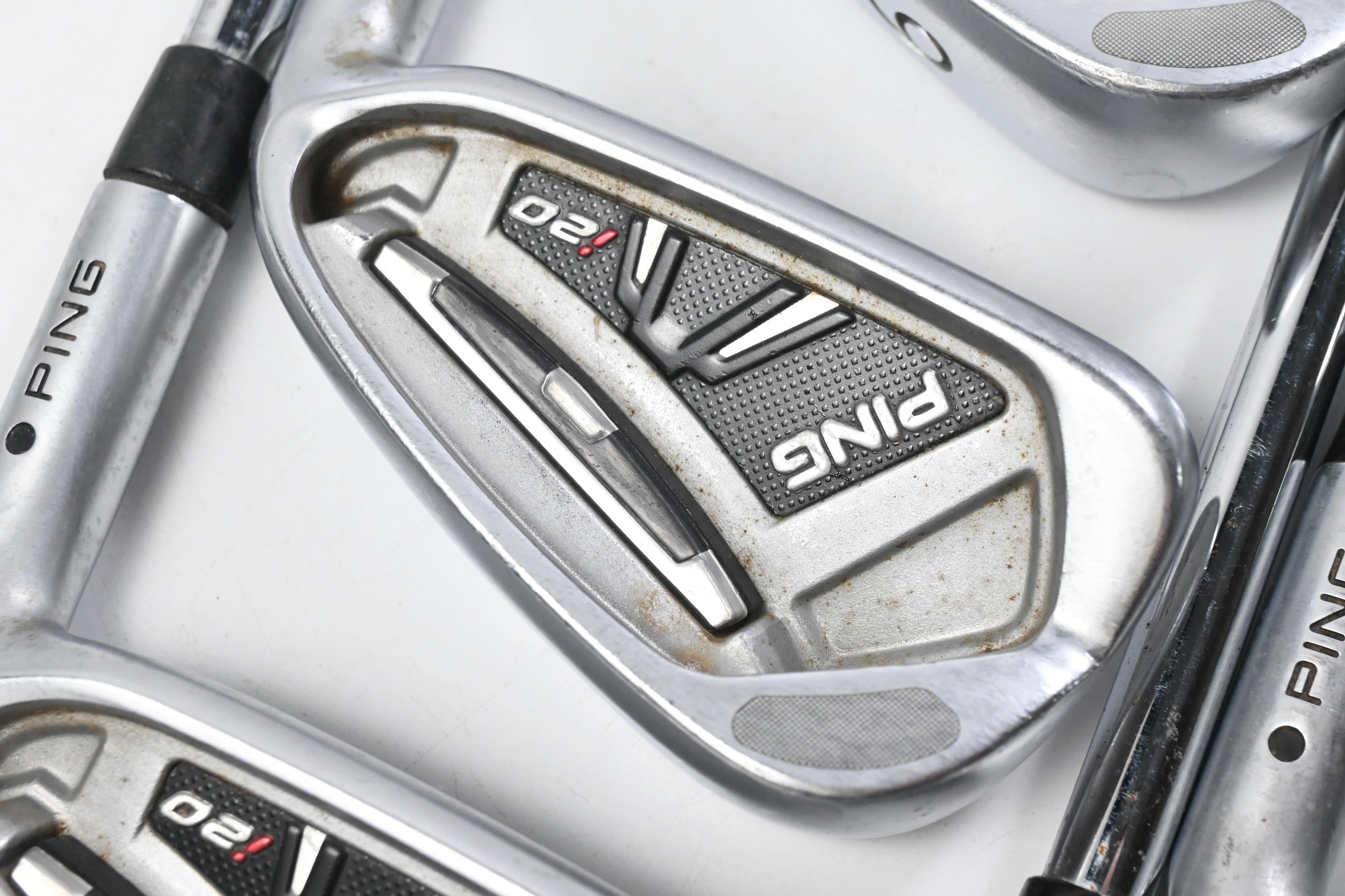 Ping i20 Irons / 4-PW / Black Dot / X-Flex Ping CFS Steel Shafts