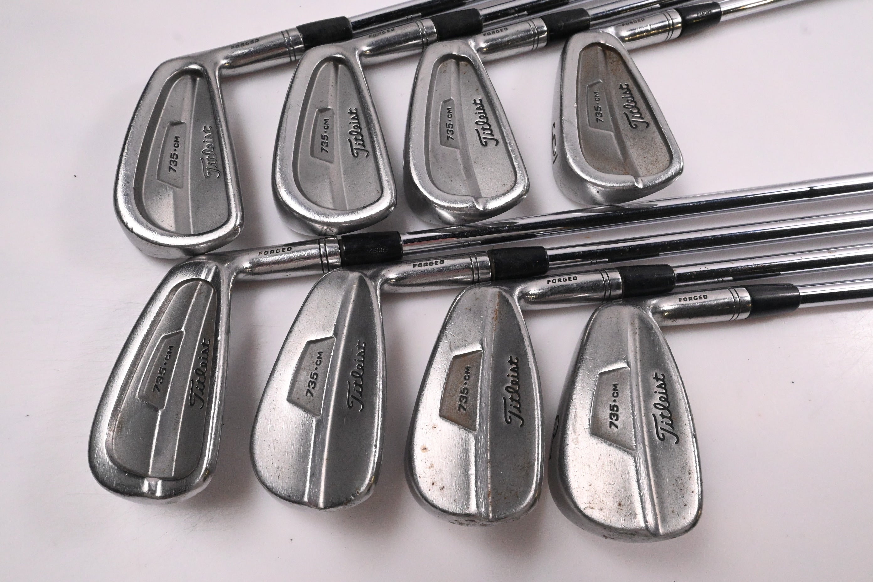 Titleist 735.CM Irons / 3-PW / Stiff Flex Dynamic Gold S300 Shafts
