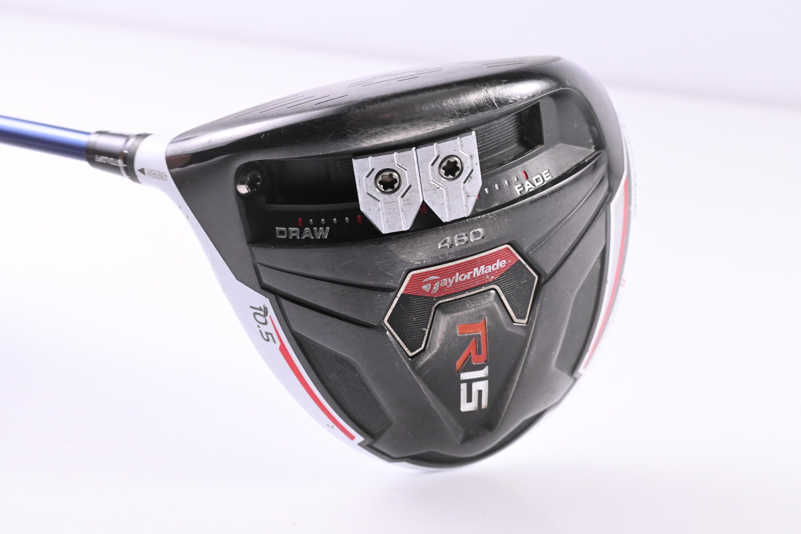 Left Hand Taylormade R15 Driver / 10.5 Degree / Stiff Flex Project X Shaft