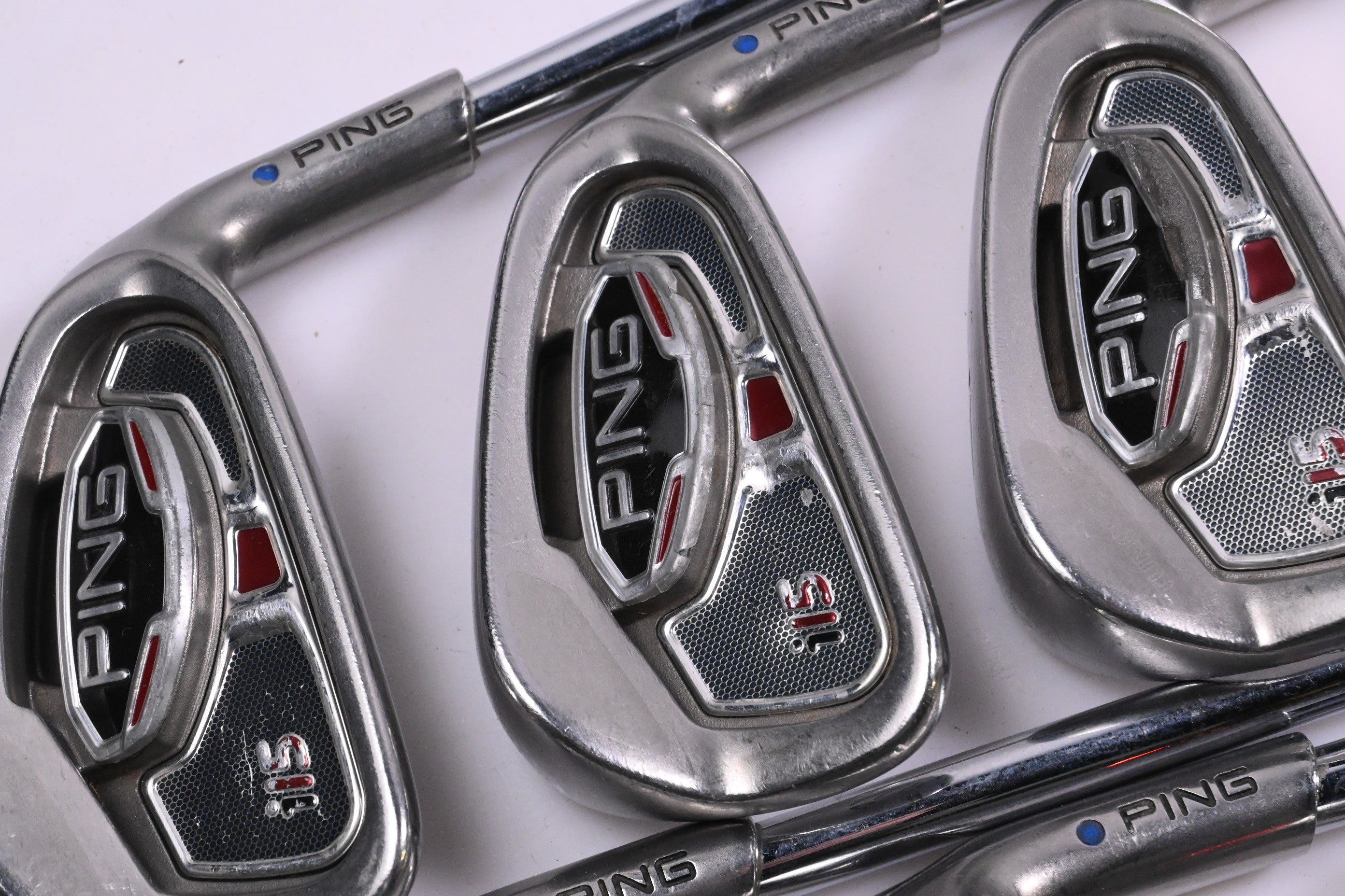 Ping i15 Irons / 5-PW / Blue Dot / Stiff Flex Ping Z-Z65 Shafts