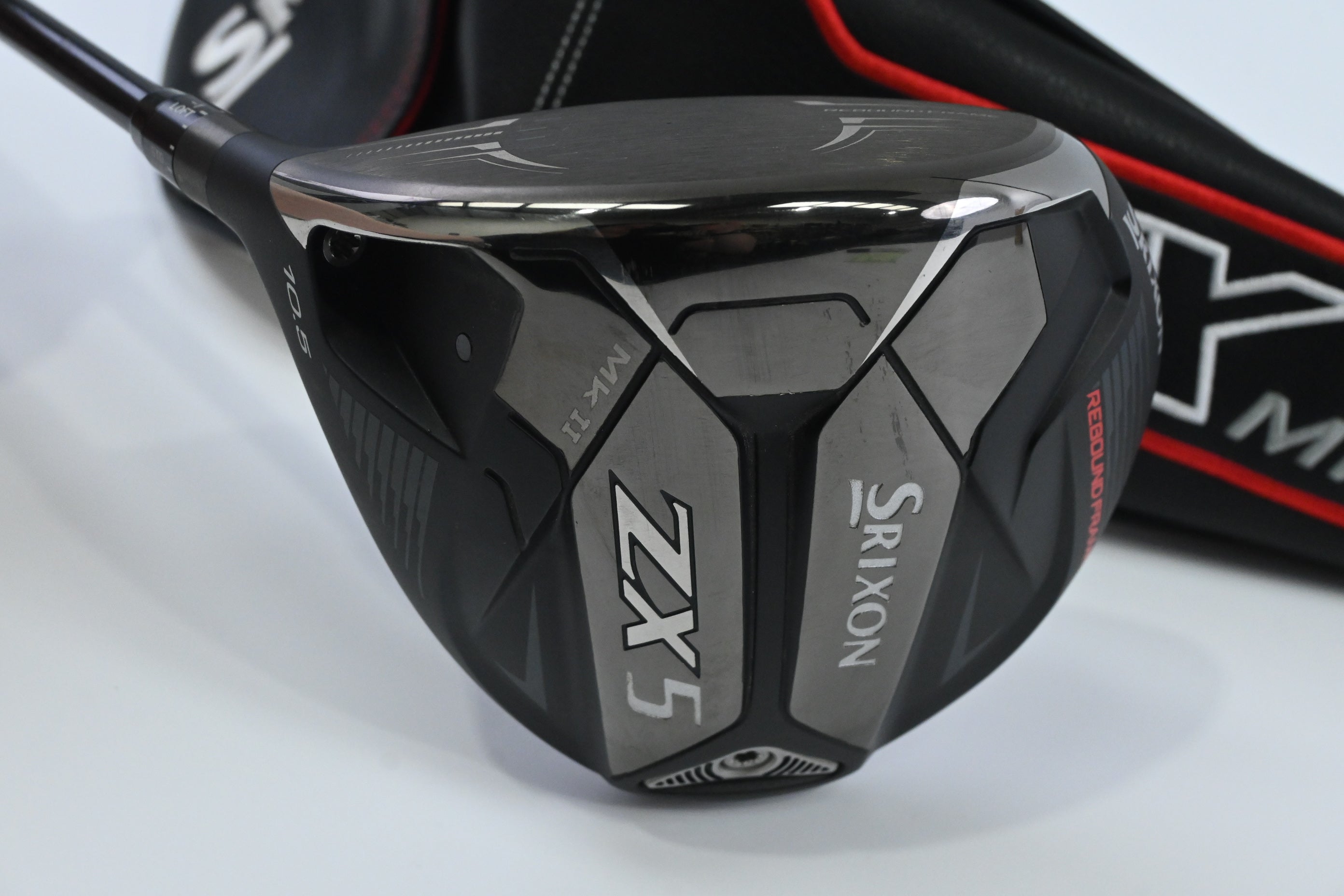 Left Hand Srixon ZX5 Mk II Driver 2023 / 10.5 Degree / Regular Flex HZRDUS Smoke
