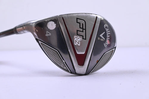 Left Hand Callaway FT-IZ #4 Hybrid / 21 Degree / Stiff Flex Callaway H-60 Shaft