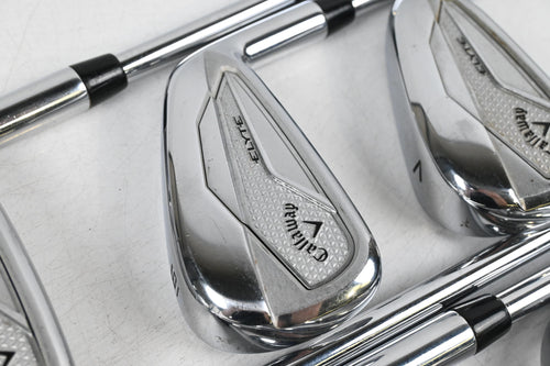 Callaway Elyte Irons / 5-PW / Stiff Flex AMT Black S300 Steel Shafts