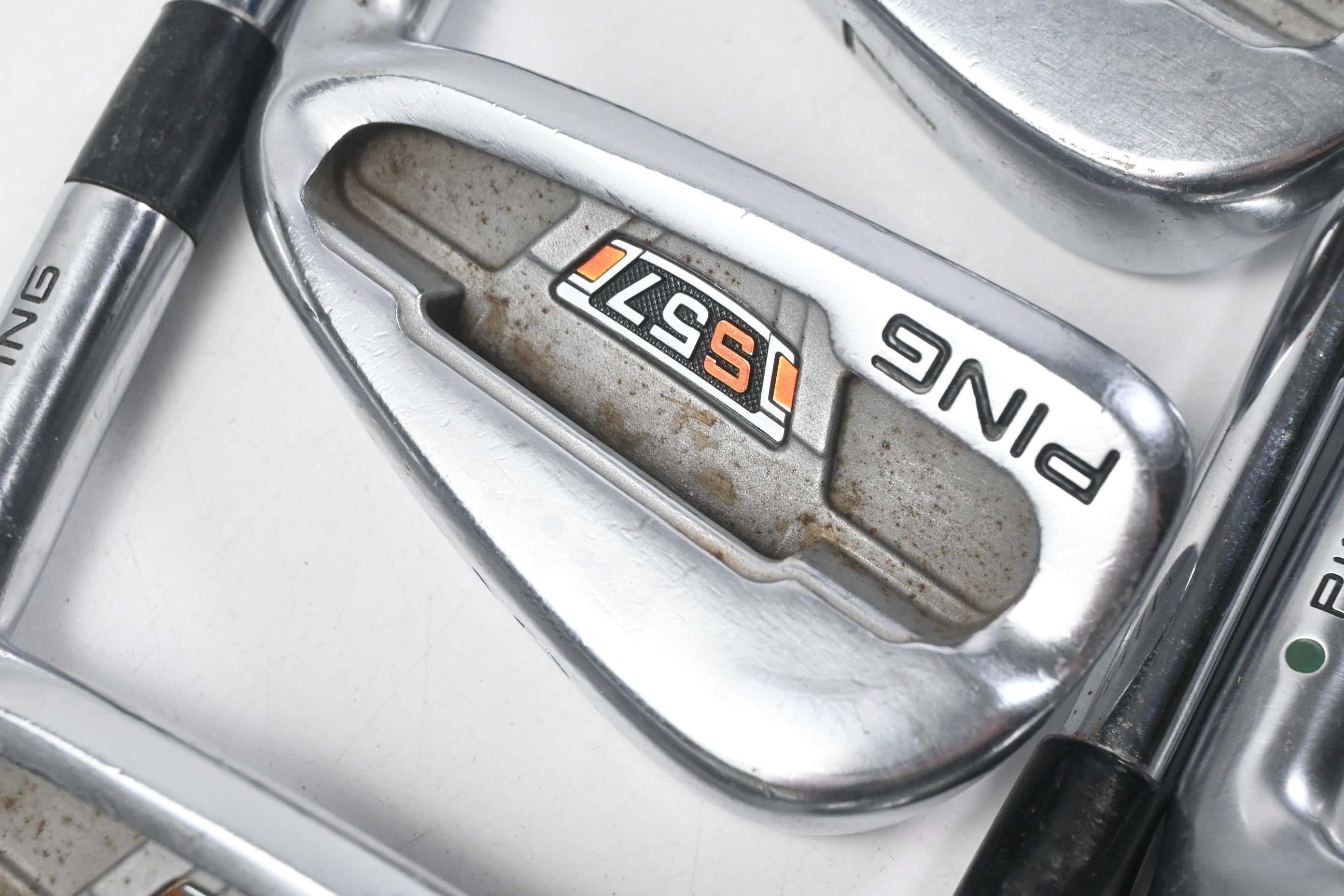 Ping S57 Irons / 5-PW / Green Dot / Regular Flex Ping CFS Shafts
