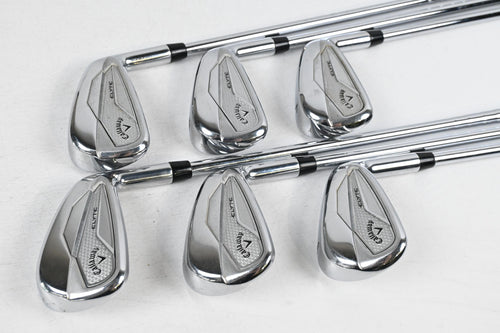 Callaway Elyte Irons / 5-PW / Stiff Flex AMT Black S300 Steel Shafts