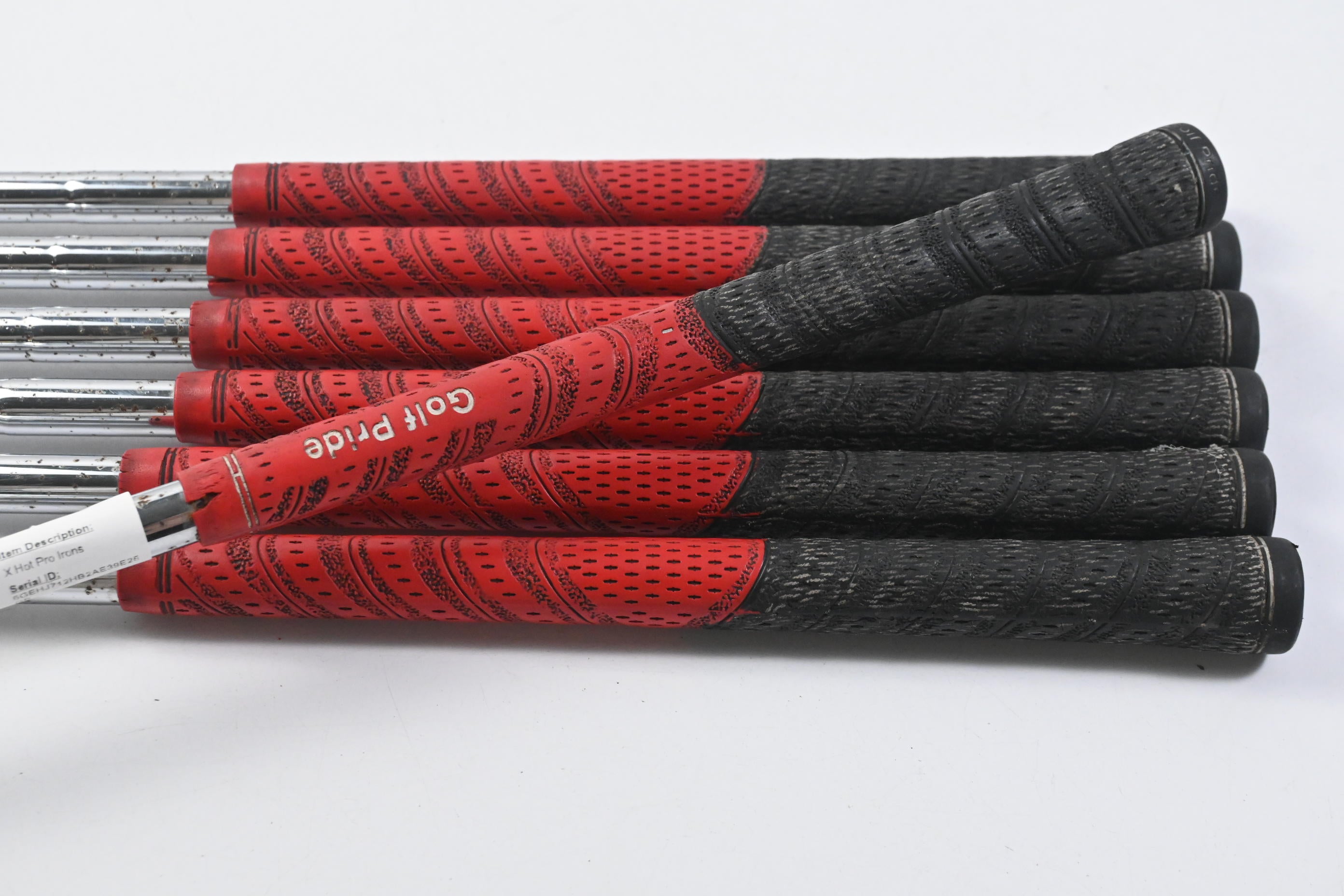 Left Hand Callaway X Hot Pro Irons / 4-PW / Stiff Flex Dynamic Gold S300 Shafts