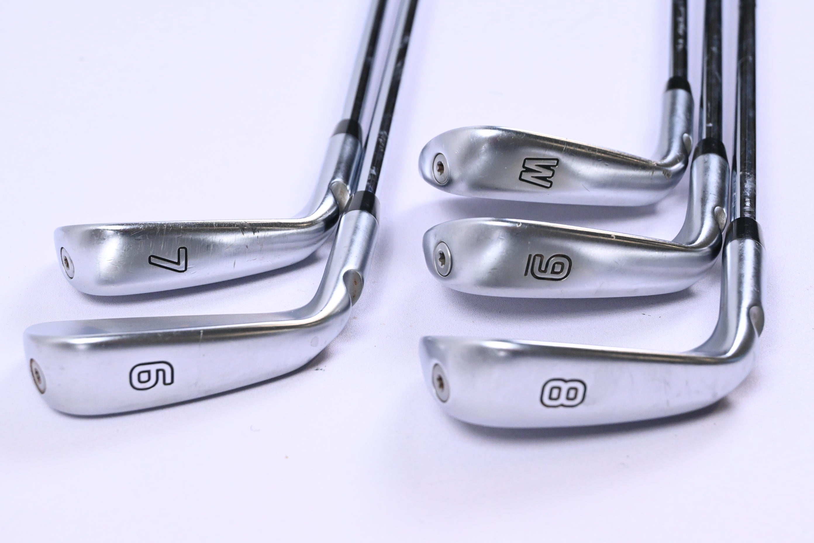 Ping i525 Irons / 6-PW / Blue Dot / Regular Flex Ping AWT 2.0 Shafts