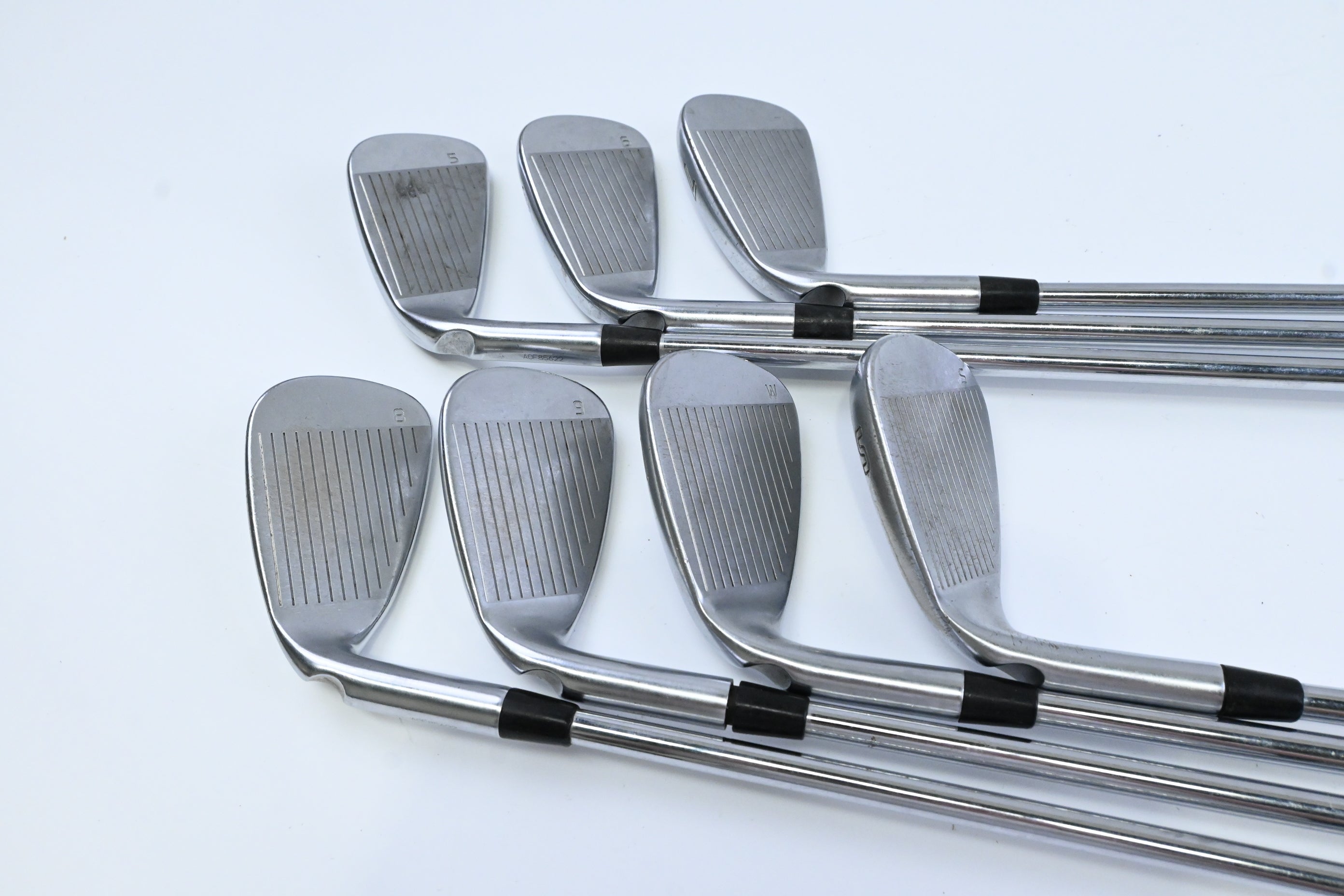 Ping G410 Irons / 5-PW+SW / Green Dot / Regular Flex Ping AWT 2.0 Shafts