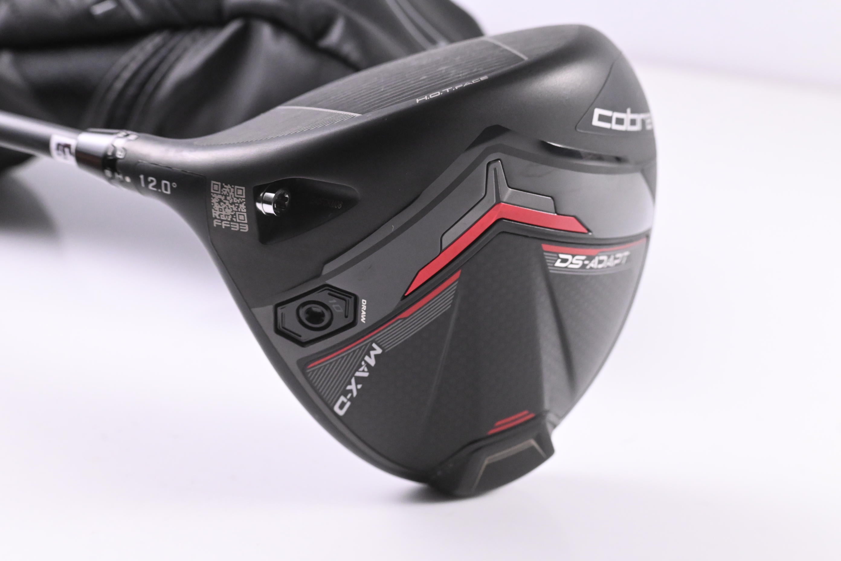 Left Hand Cobra DS-Adapt MAX-D Driver / 12 Degree / Regular Flex Vanquish 4