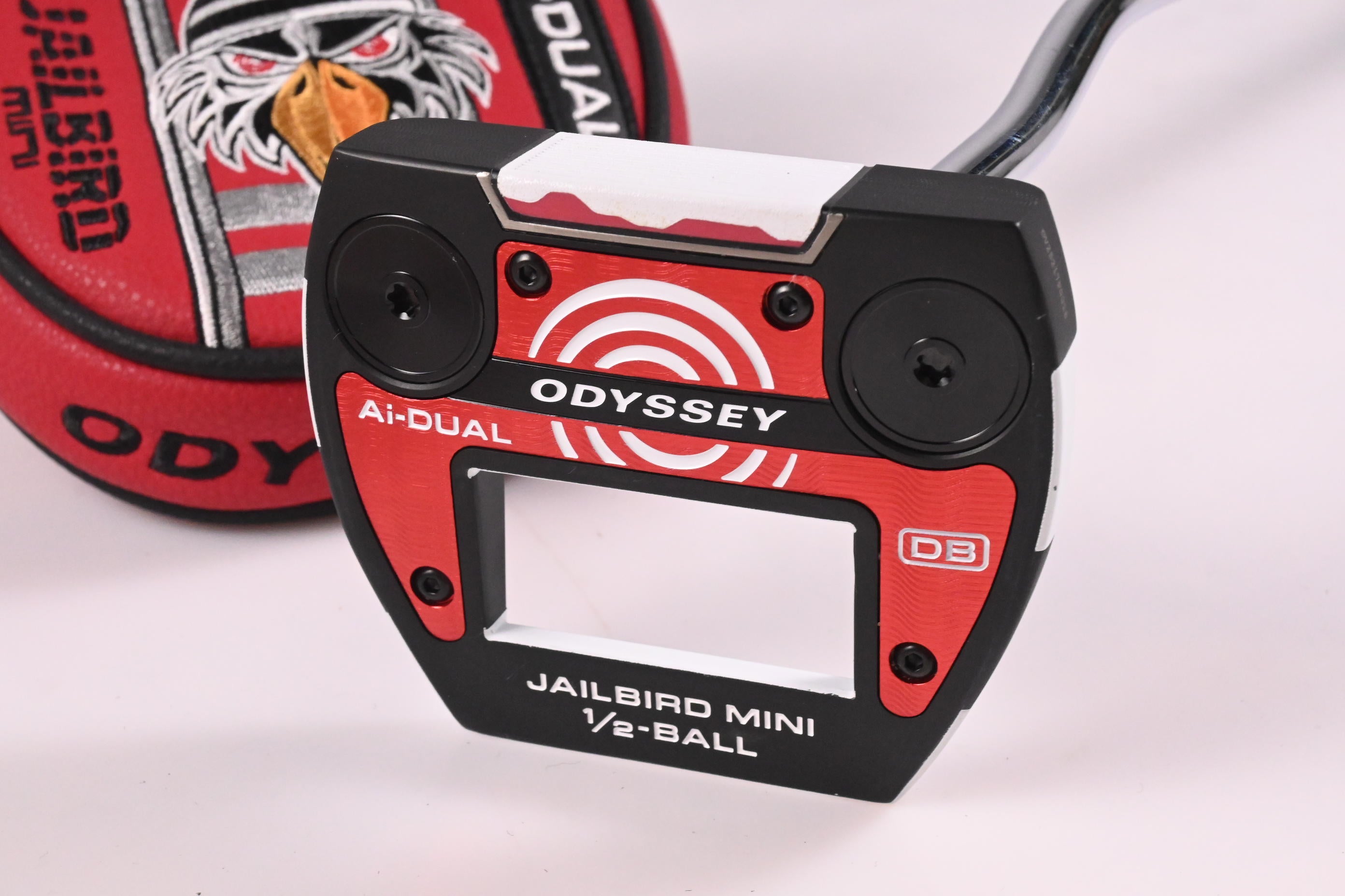 Odyssey Ai-Dual Jailbird Mini 1/2-Ball DB Putter / 32 Inch