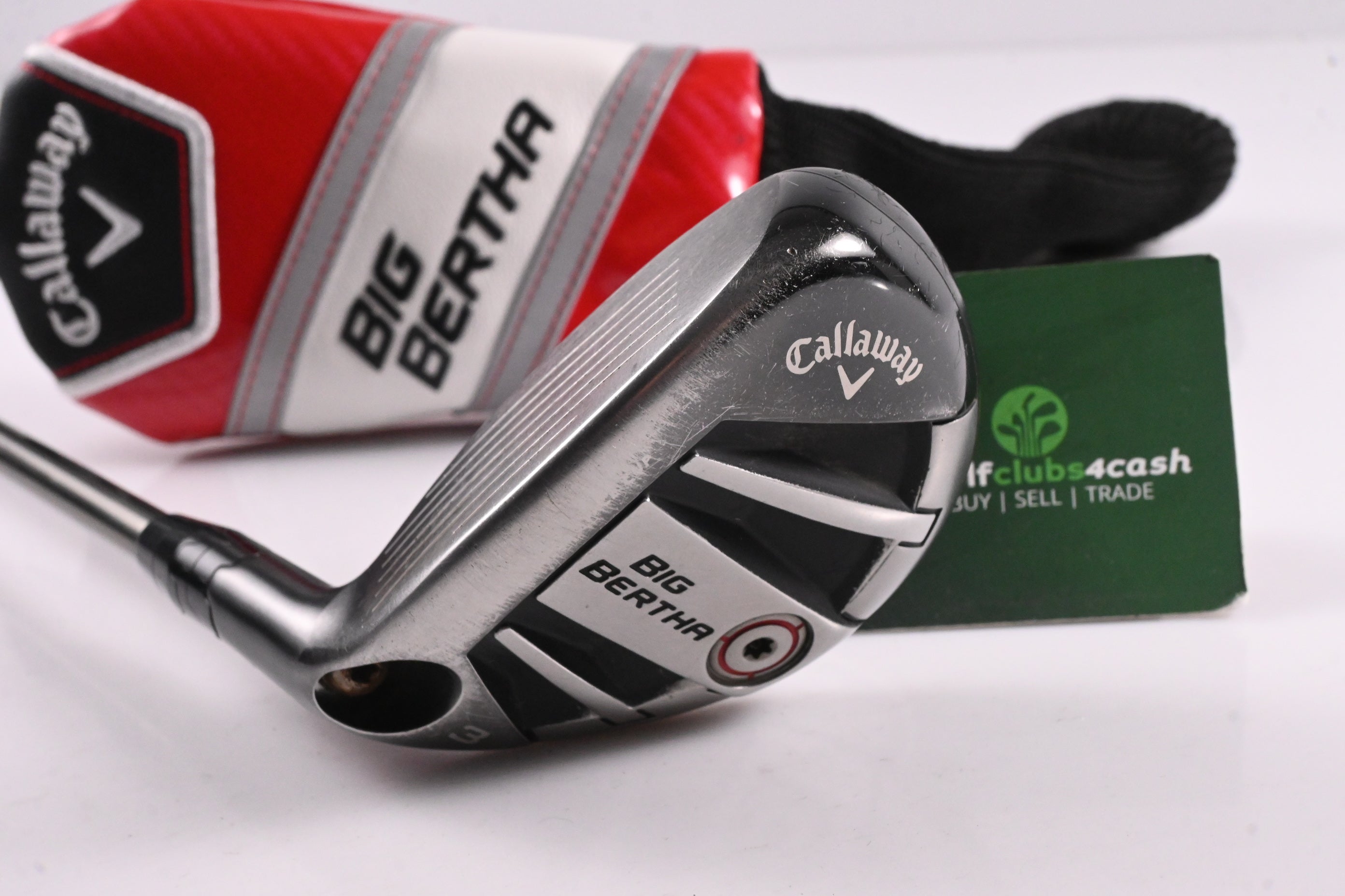 Left Hand Callaway Big Bertha OS 2017 #3 Hybrid / 19 Degree / Stiff Flex Recoil
