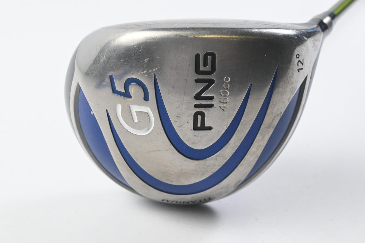 Ping G5 Driver / 12 Degree / Regular Flex Aldila NV Green 65 Shaft