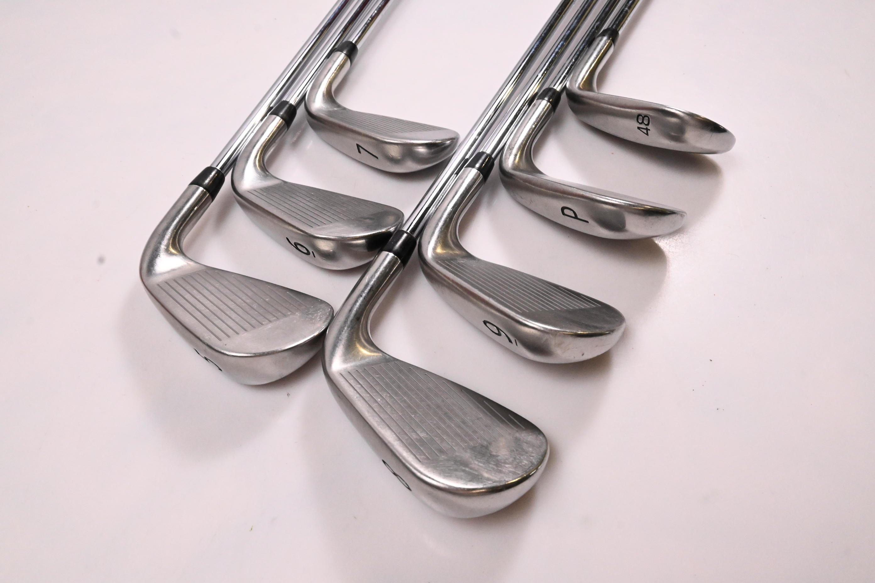 Left Hand Titleist 718 AP1 Irons / 5-PW+48° / Regular Flex AMT Red R300