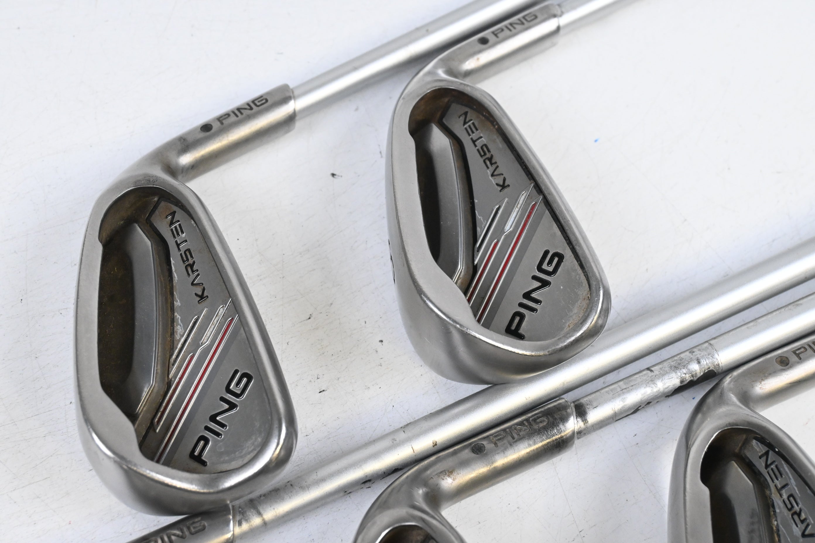 Ping Karsten 2014 Irons / 7-PW+GW / Black Dot / Regular Flex Ping KS 40I Shafts
