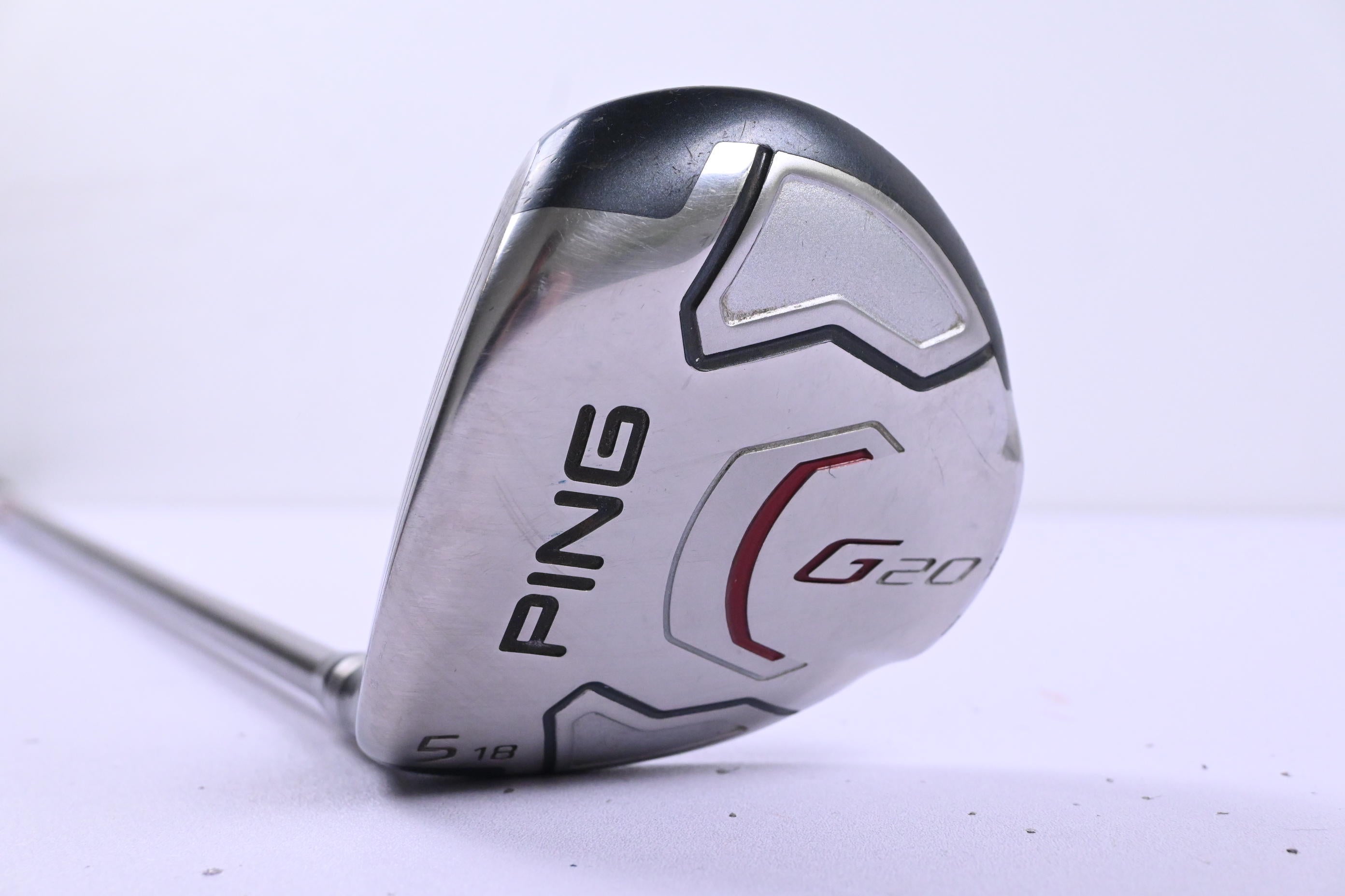 Left Hand Ping G20 #5 Wood / 18 Degree / Regular Flex Ping TFC 169F Shaft