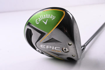 Callaway Epic Flash Driver / 9 Degree / Stiff Flex HZRDUS Smoke Black 60 Shaft