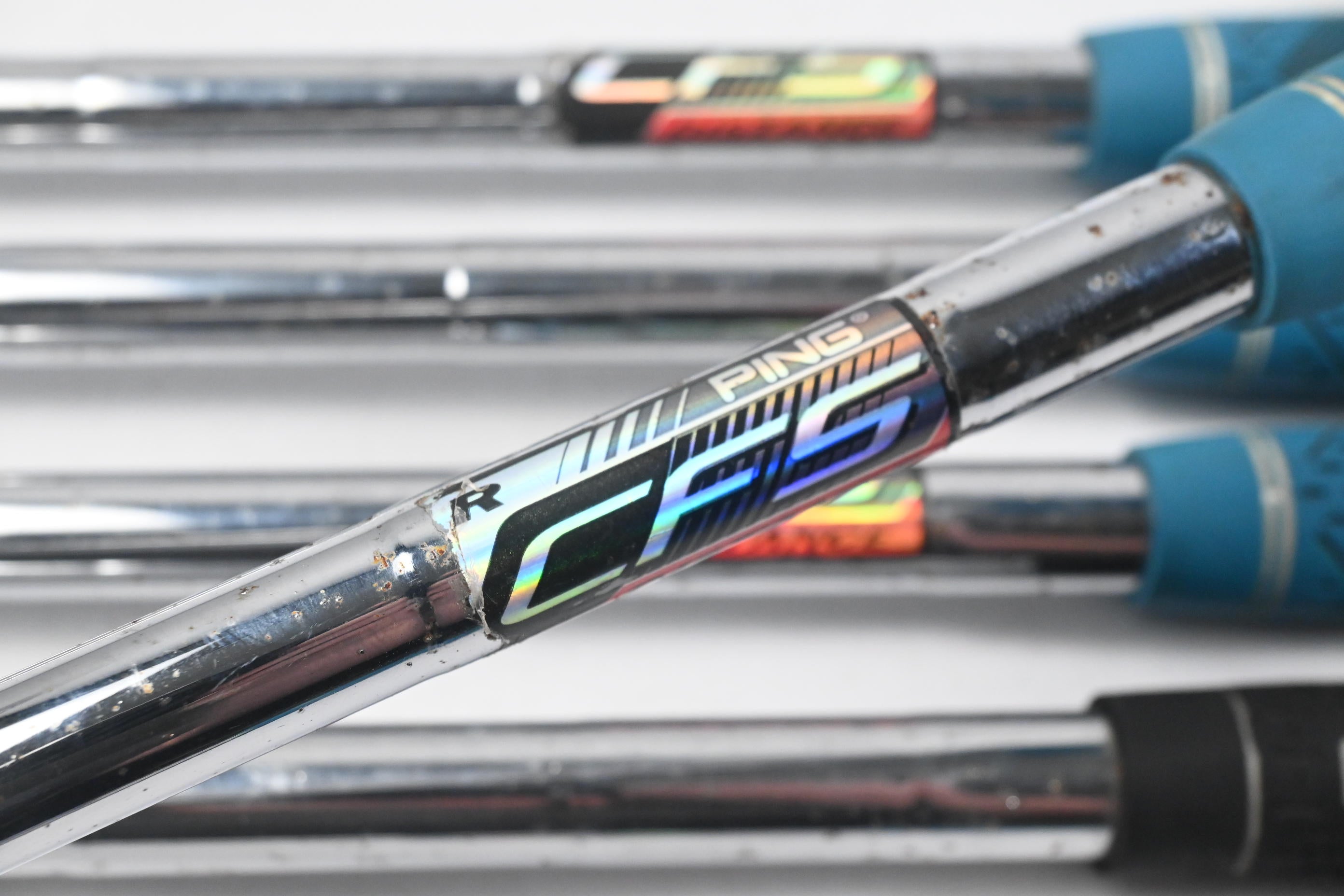 Ping S57 Irons / 5-PW / Green Dot / Regular Flex Ping CFS Shafts