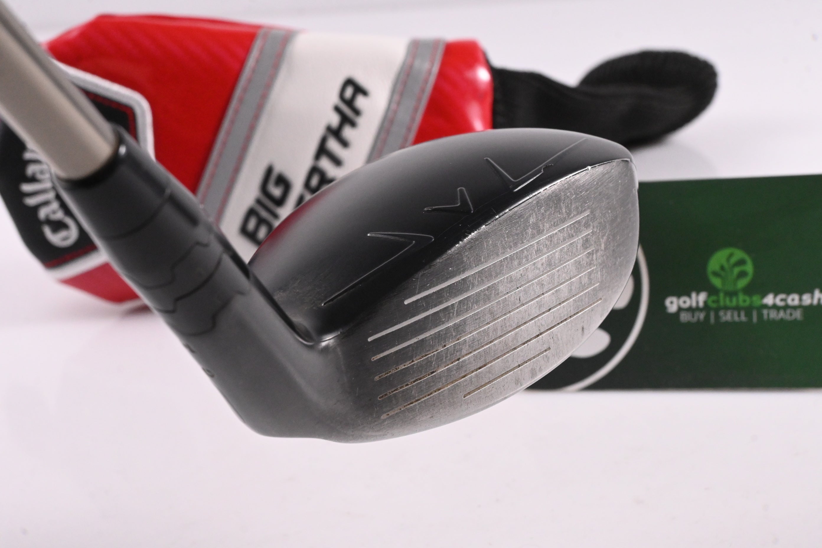 Left Hand Callaway Big Bertha OS 2017 #3 Hybrid / 19 Degree / Stiff Flex Recoil