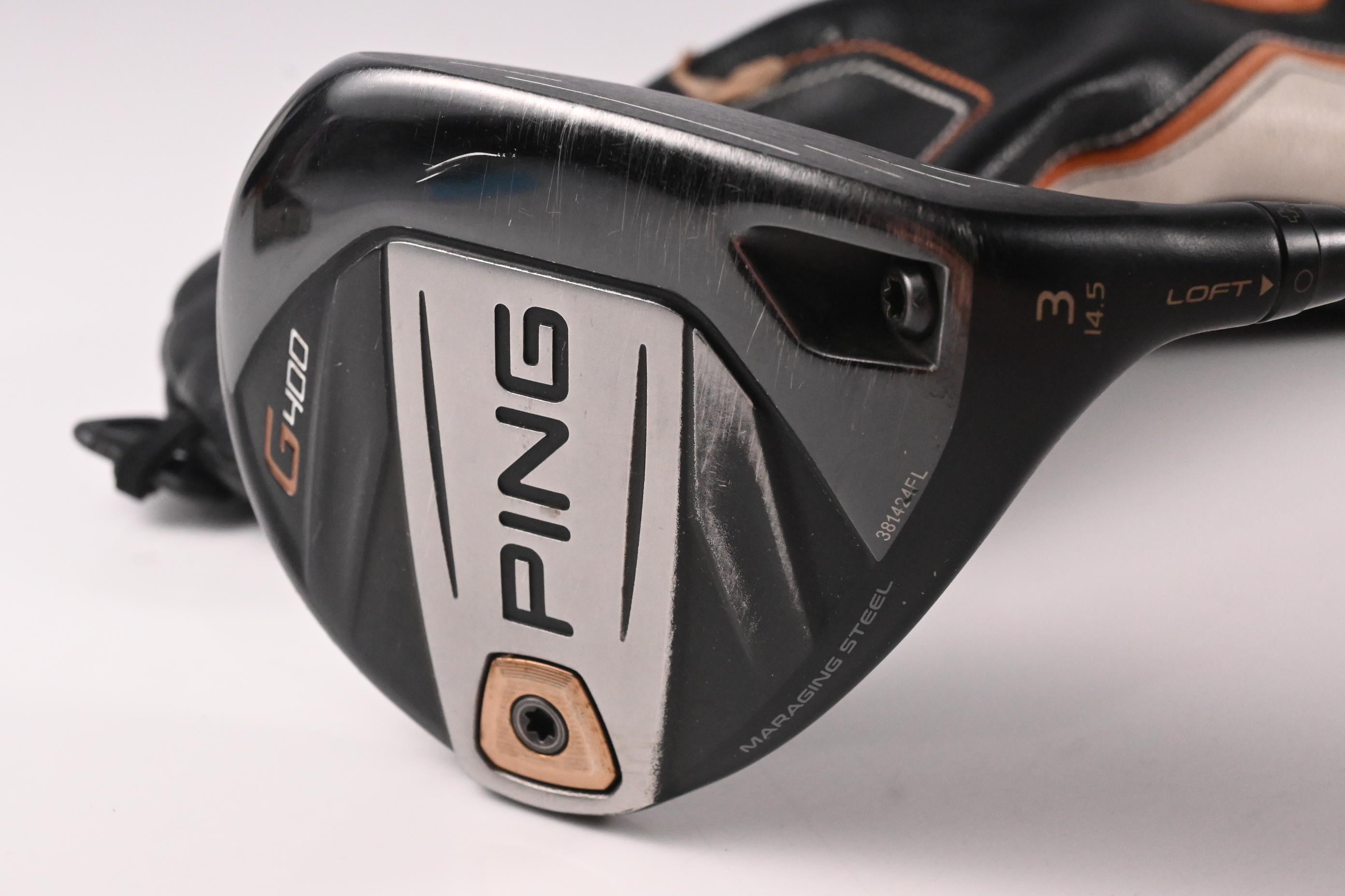 Ping G400 #3 Wood / 14.5 Degree / Regular Flex Ping Alta CB 65 Shaft