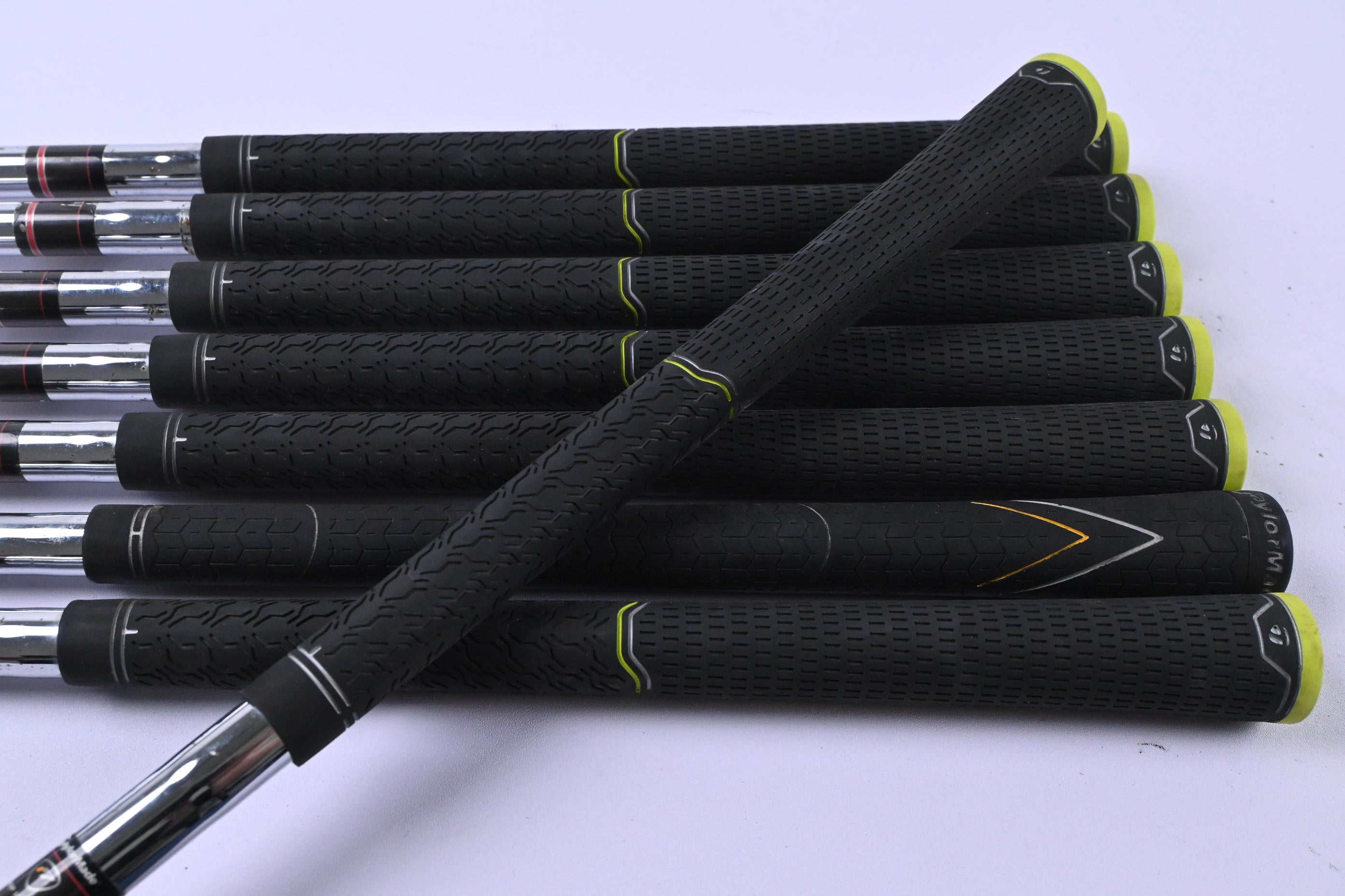 Taylormade R7 Draw Irons / 4-PW+SW / Stiff Flex T-Step Ultralite Shafts
