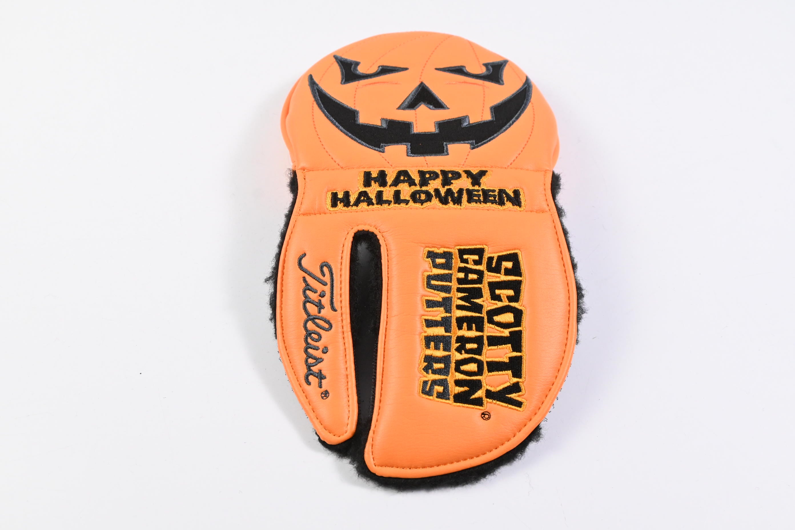 Scotty Cameron 2021 Jack-O-Lantern Putter Headcover / Mallet / Orange