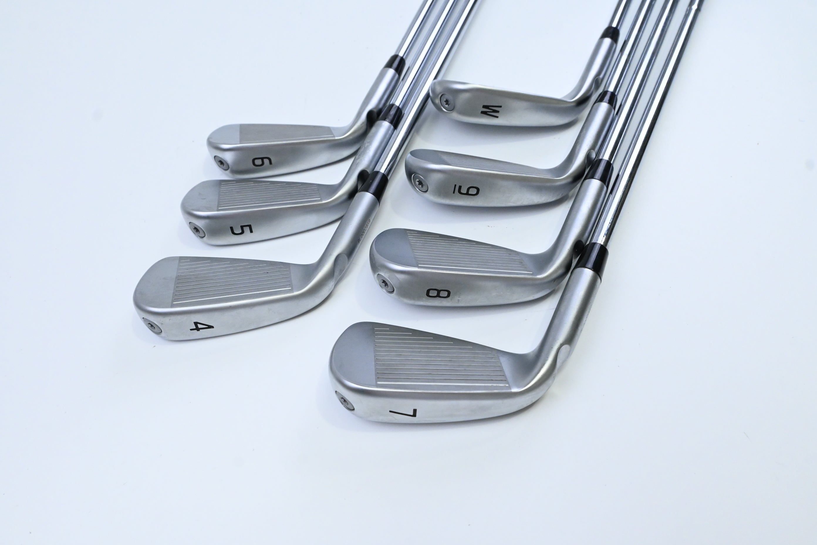 Ping I240 Irons / 4-PW / Blue Dot / Stiff Flex Ping AWT 2.0 Shafts