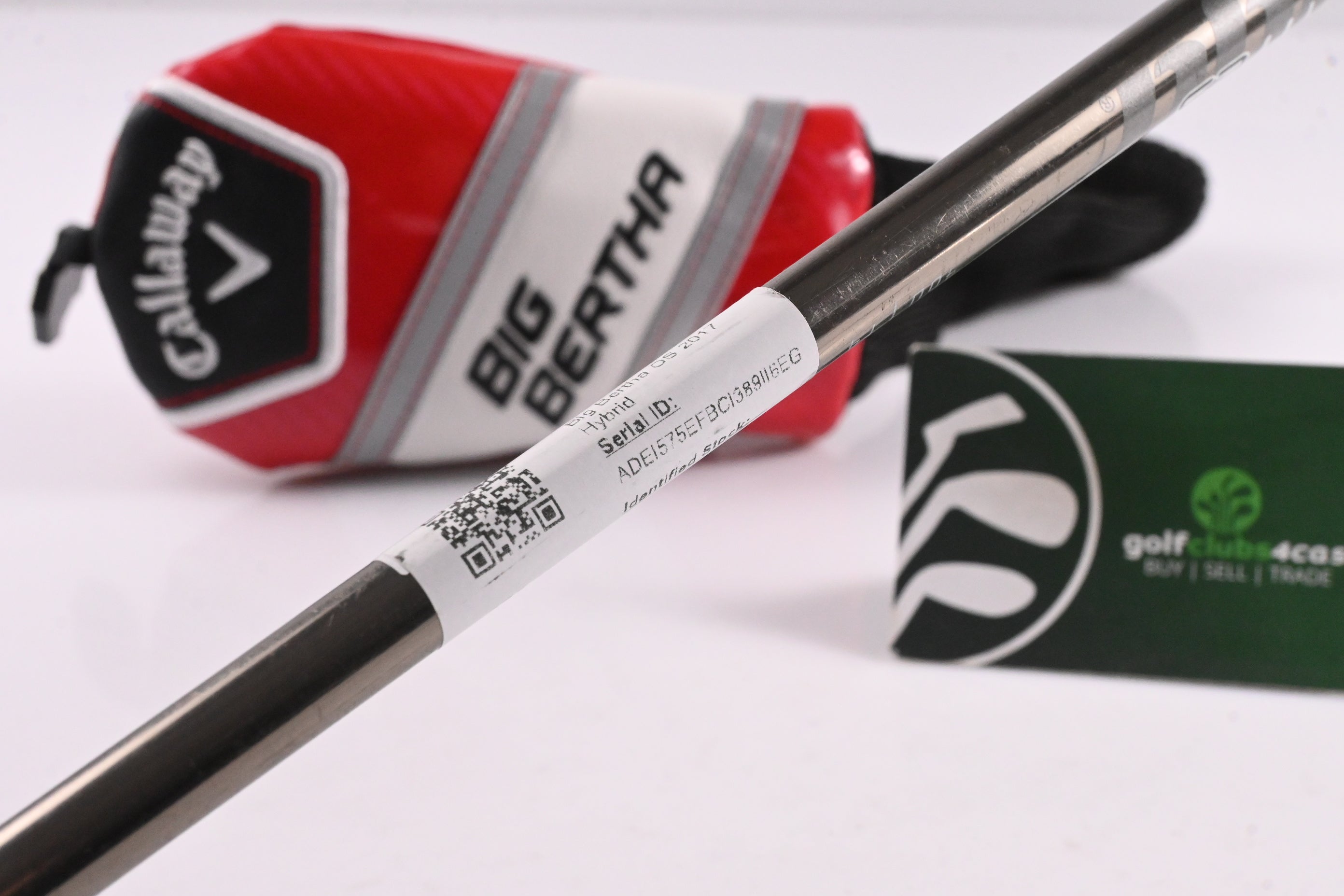 Left Hand Callaway Big Bertha OS 2017 #3 Hybrid / 19 Degree / Stiff Flex Recoil