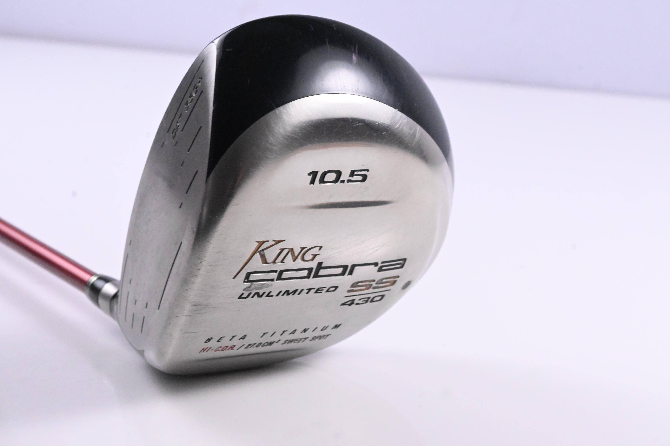 Left Hand Cobra SS Driver / 10.5 Degree / Regular Flex Graphite Design Tour 55