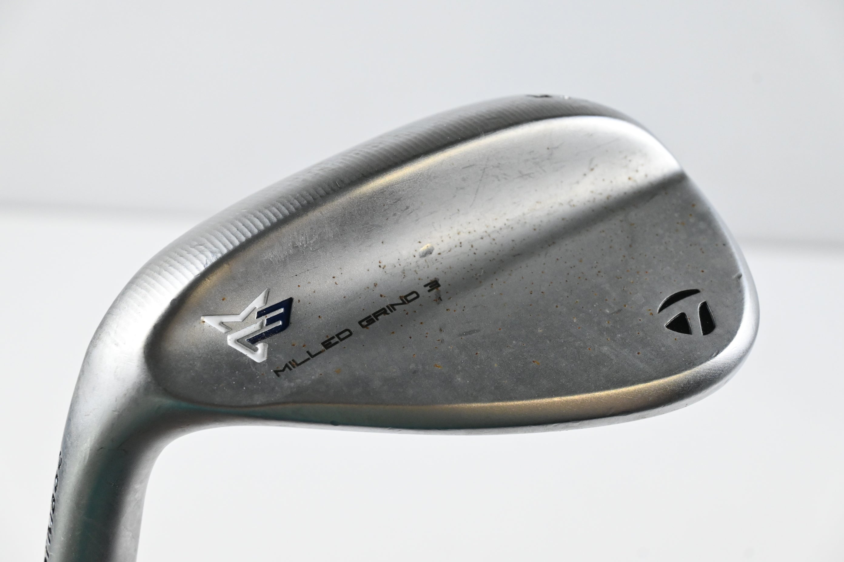 Left Hand Taylormade Milled Grind 3 Chrome Sand Wedge / 56 Degree / Stiff Flex