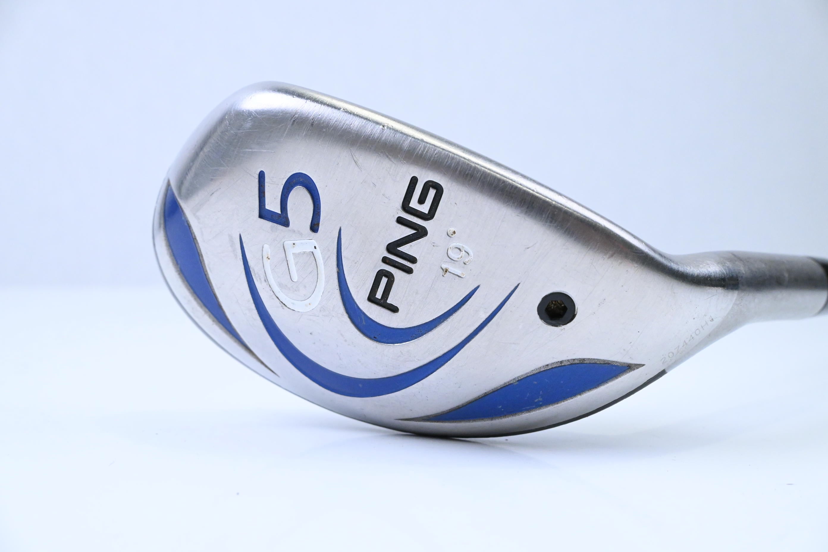 Ping G5 #3 Hybrid / 19 Degree / Stiff Flex Aldila NV Green 85 Shaft