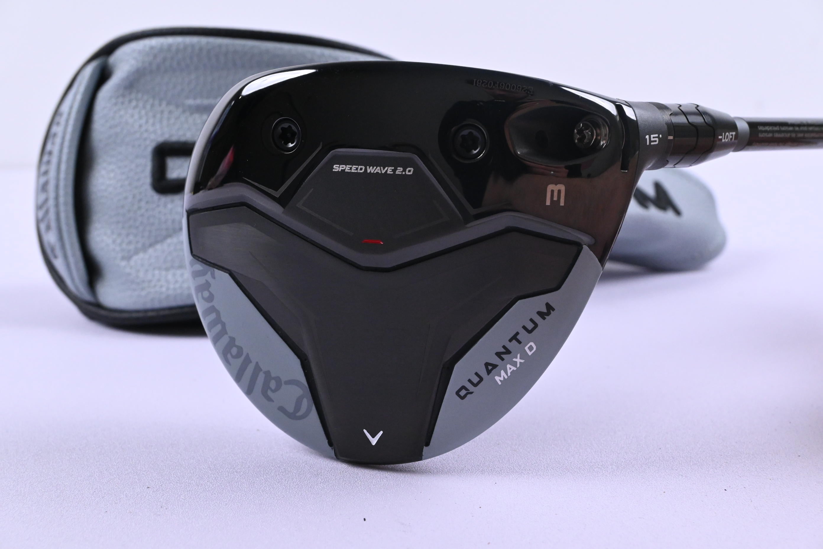 Callaway Quantum Max D #3 Wood / 15 Degree / Regular Flex Denali Frost 60