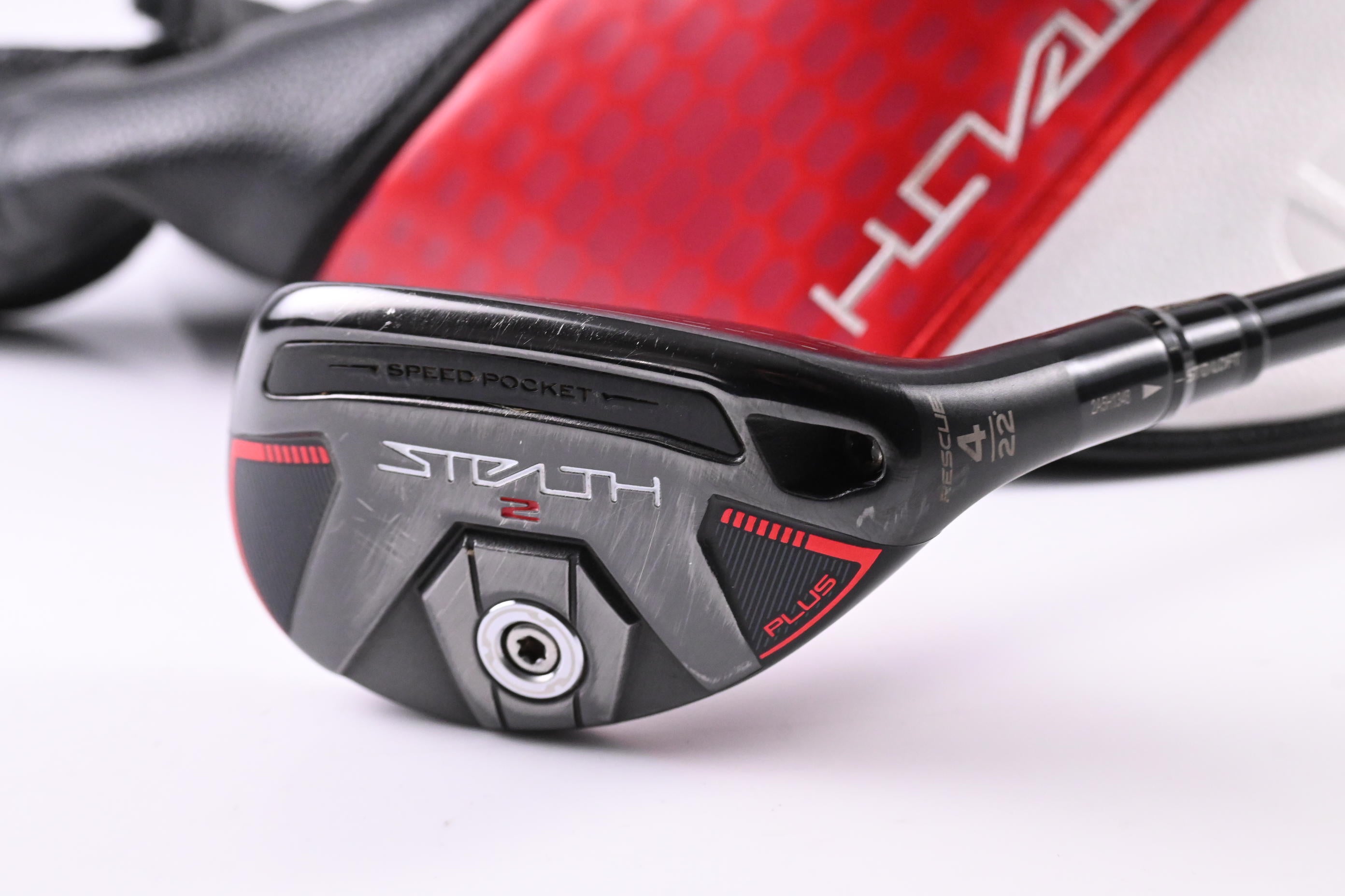 Taylormade Stealth 2 Plus #4 Hybrid / 22 Degree / Regular Flex Kai'li Red 85