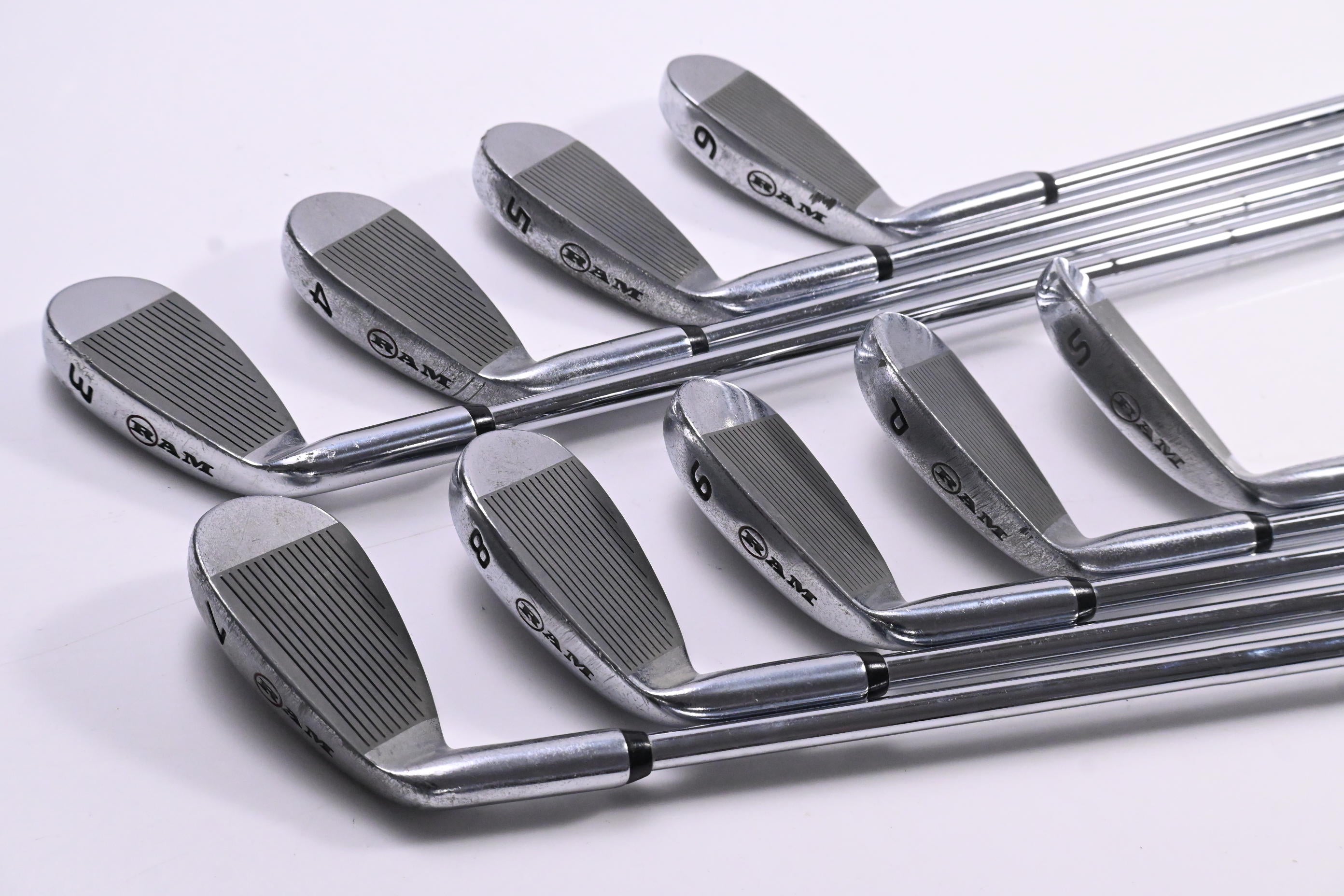 Ram Oversize Irons / 3-PW+SW / Regular Flex RAM Steel Shafts