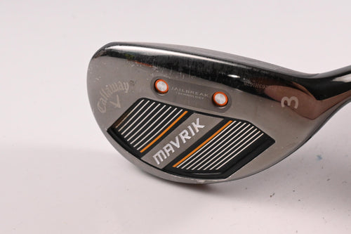 Callaway Mavrik Max #3 Hybrid / 18 Degree / Stiff Flex Catalyst 75 Shaft