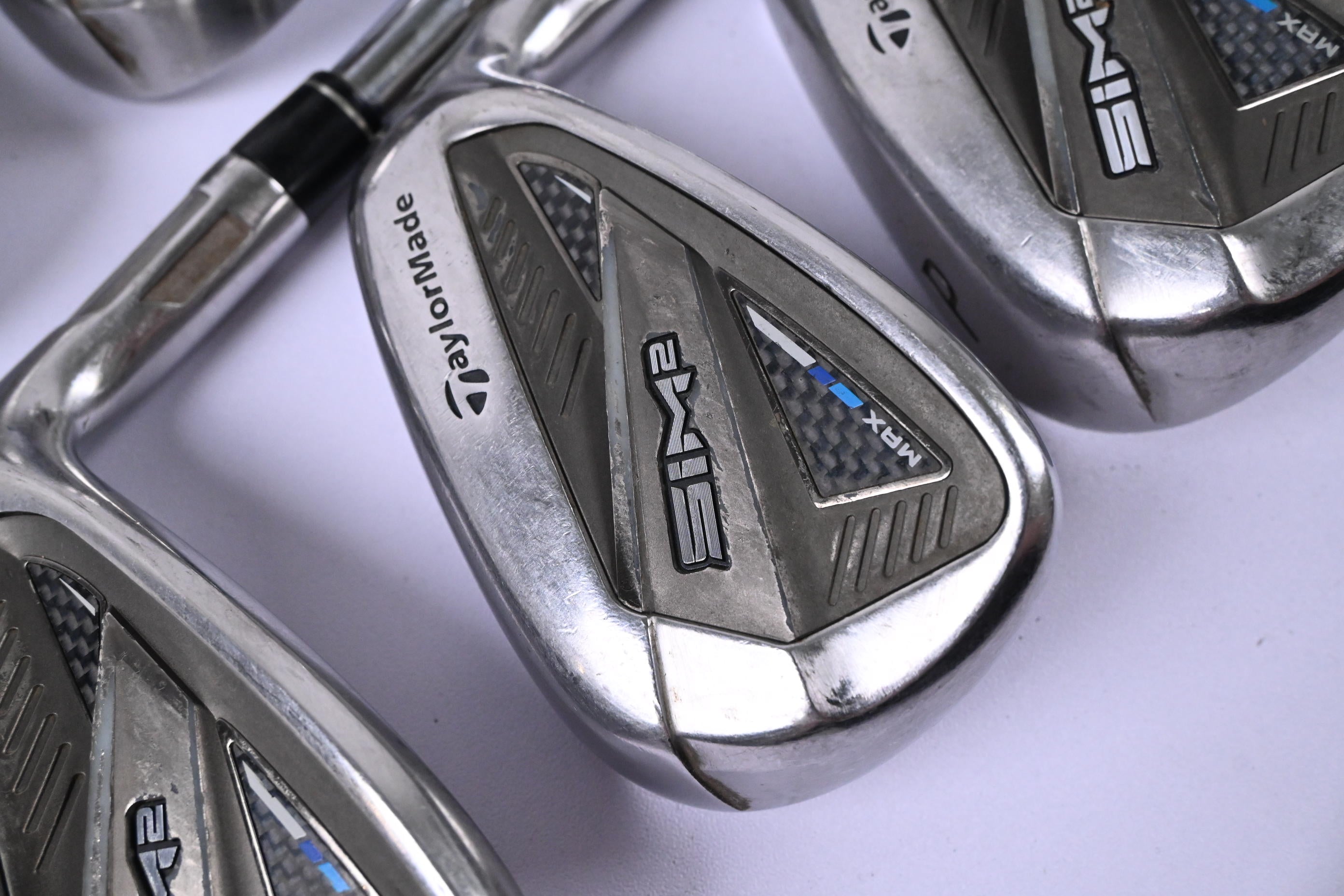 Taylormade SIM2 Max Irons / 5-PW / Stiff Flex KBS Tour 120 Shafts