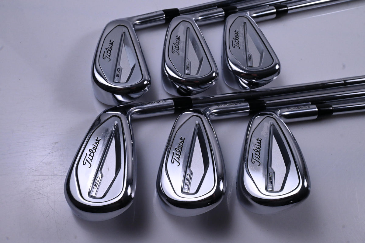 Titleist T350 2023 Irons / 5-PW / Stiff Flex KBS Tour Shafts