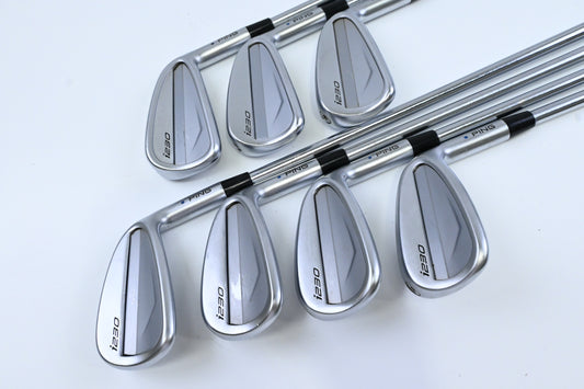 Ping i230 Irons / 5-PW+UW / Blue Dot / Regular Flex Project X IO 105 Shafts