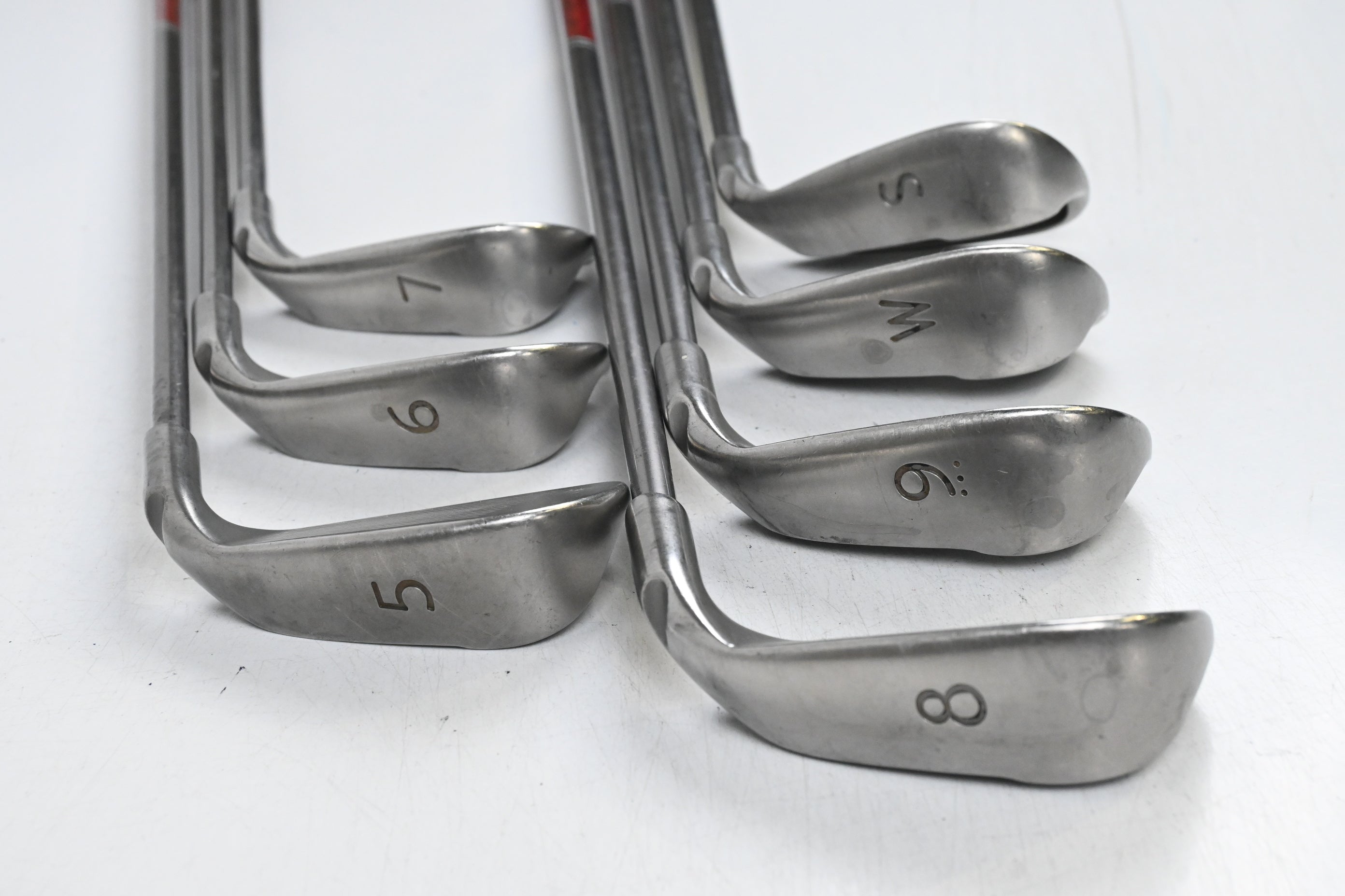 Left Hand Ping G20 Irons / 5-PW+SW / Red Dot / Regular Flex Ping TFC 169I Shafts