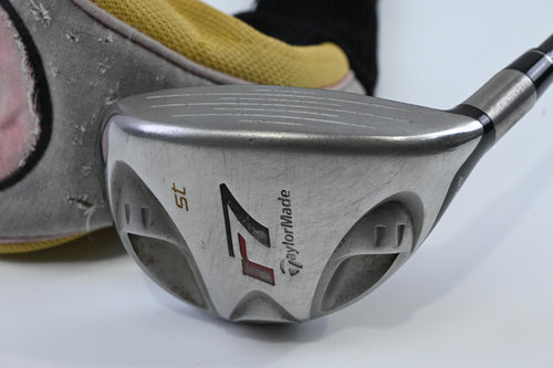 Taylormade R7 Steel #3 Wood / 15 Degree / Stiff Flex Taylormade Reax 70 Shaft