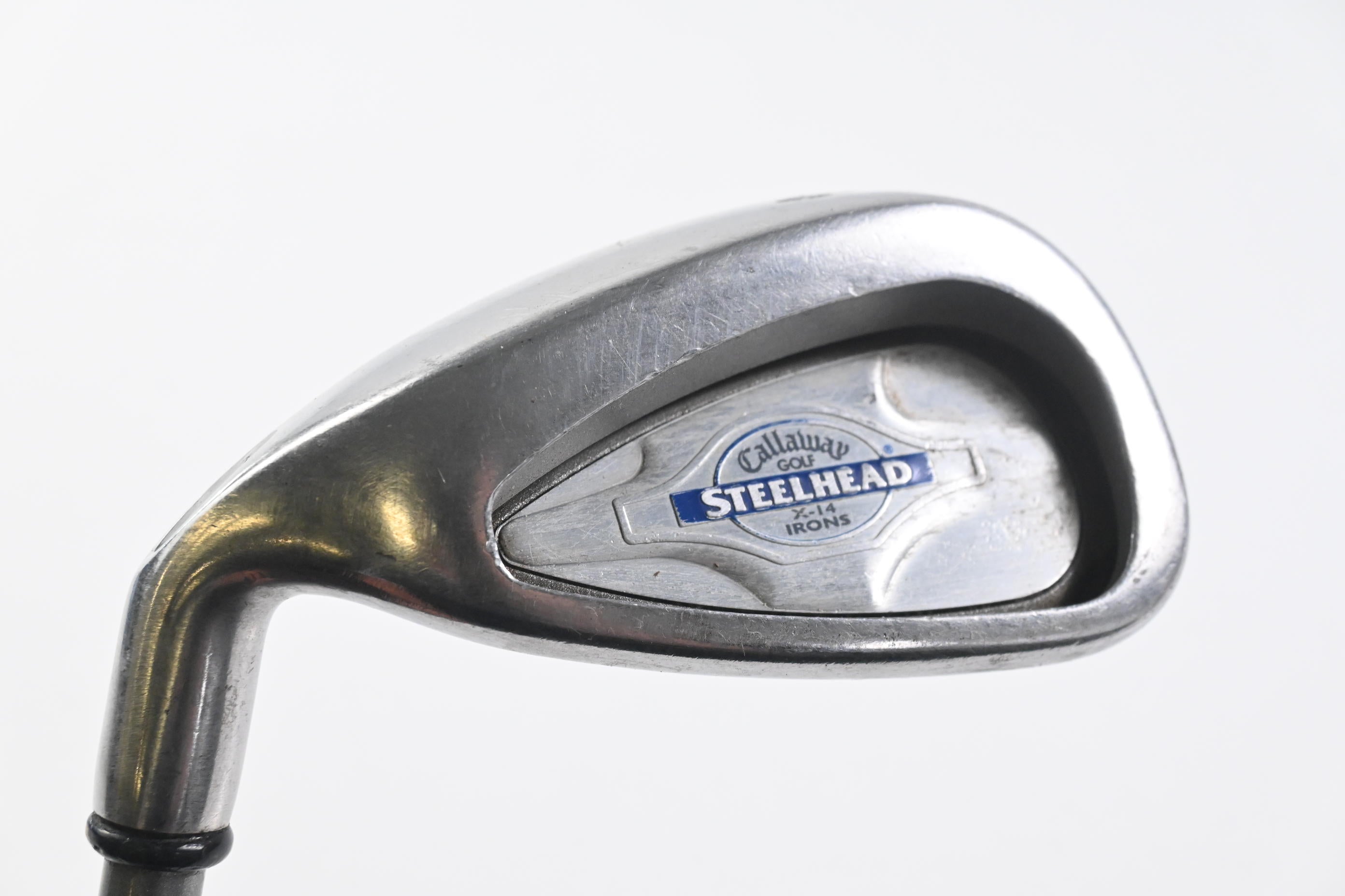 Left Hand Callaway X-14 #8 Iron / Regular Flex Steelhead X-14 Shaft