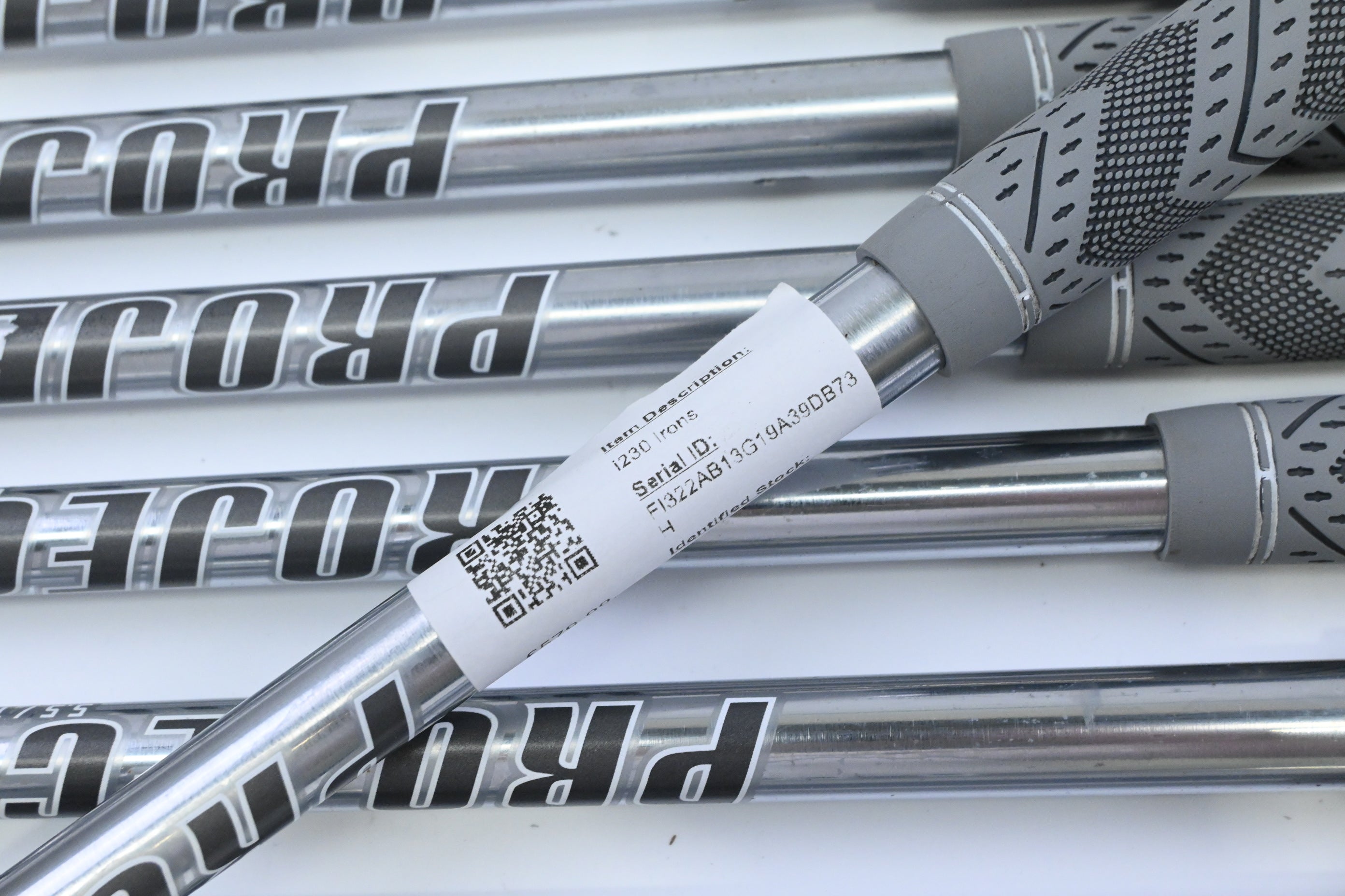 Ping i230 Irons / 5-PW+UW / Blue Dot / Regular Flex Project X IO 105 Shafts