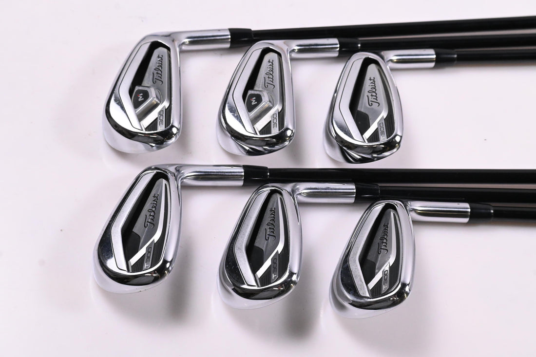 Titleist T300 2021 Irons / 6-PW+48° / Senior Flex Tensei AV Red AM(2) Shafts