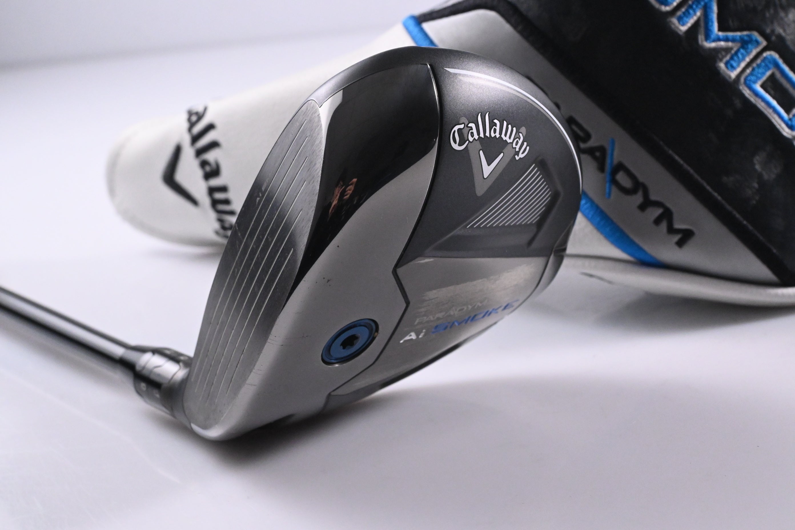 Left Hand Callaway Paradym Ai Smoke TD #3 Wood / 15 Degree / X-Flex Denali Black