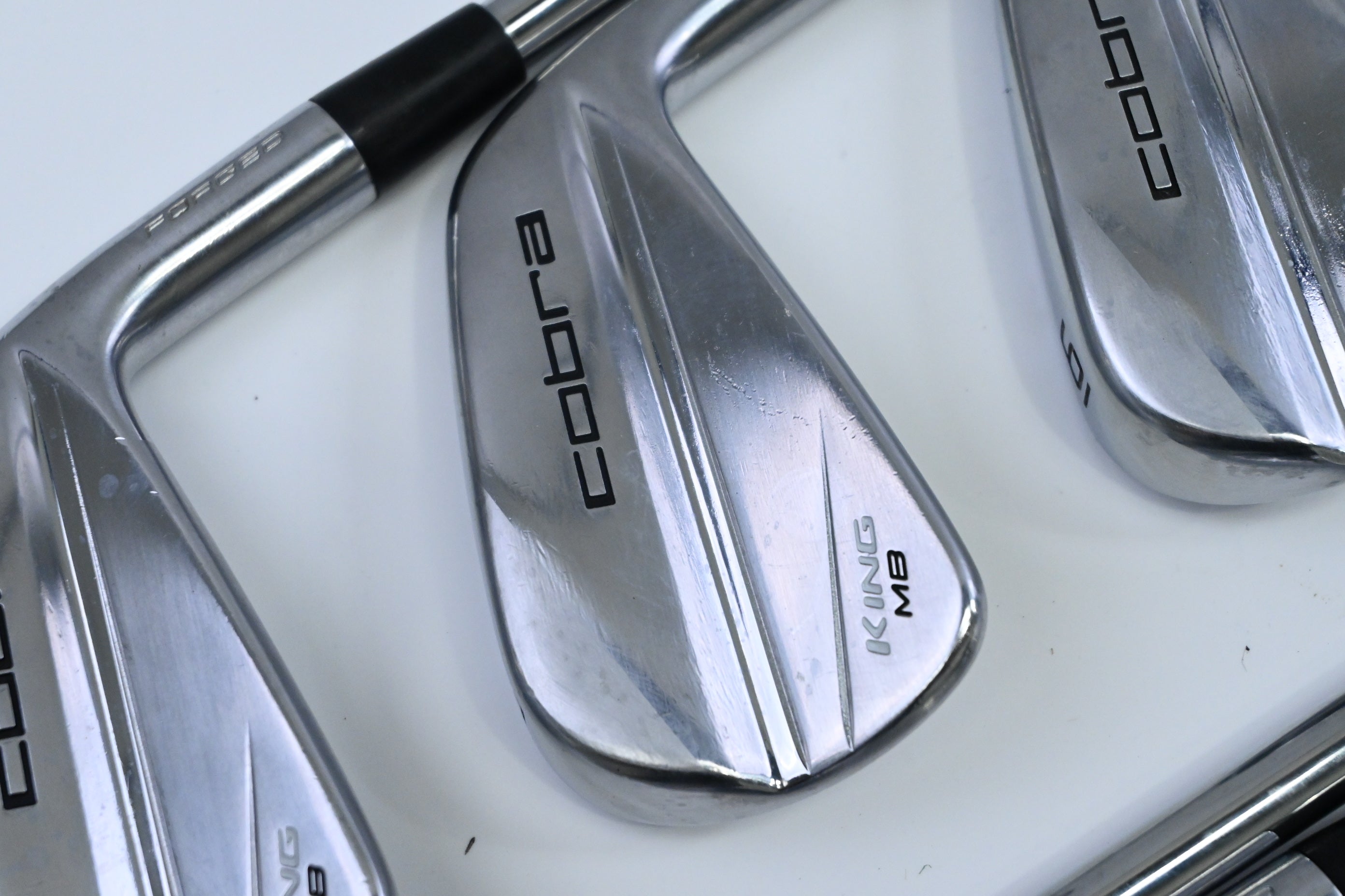 Cobra King MB Irons / 4-PW+GW / Stiff Flex KBS $-Taper 120 Shafts